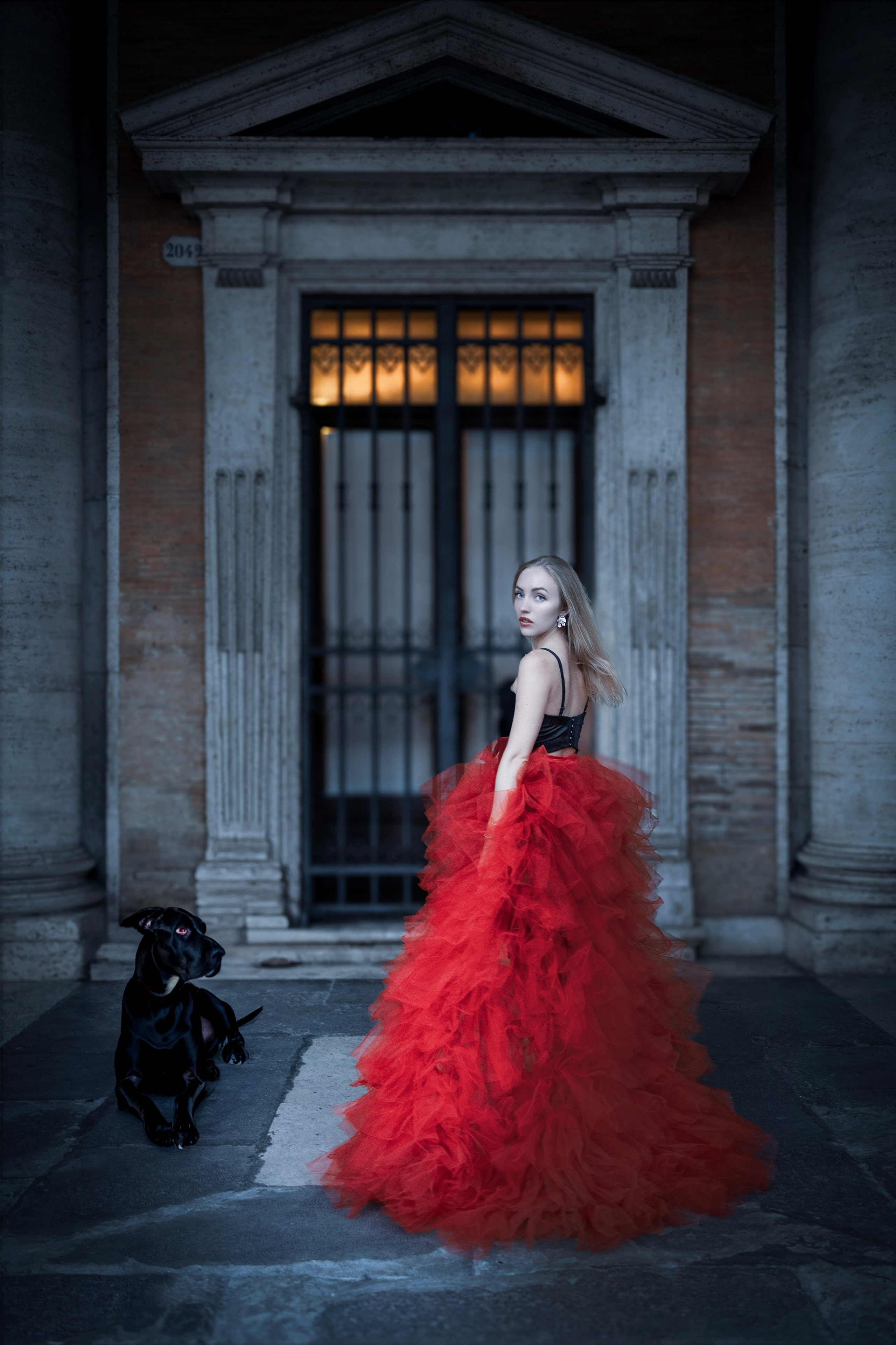 Krisitina in Rom. Photographer in Munich