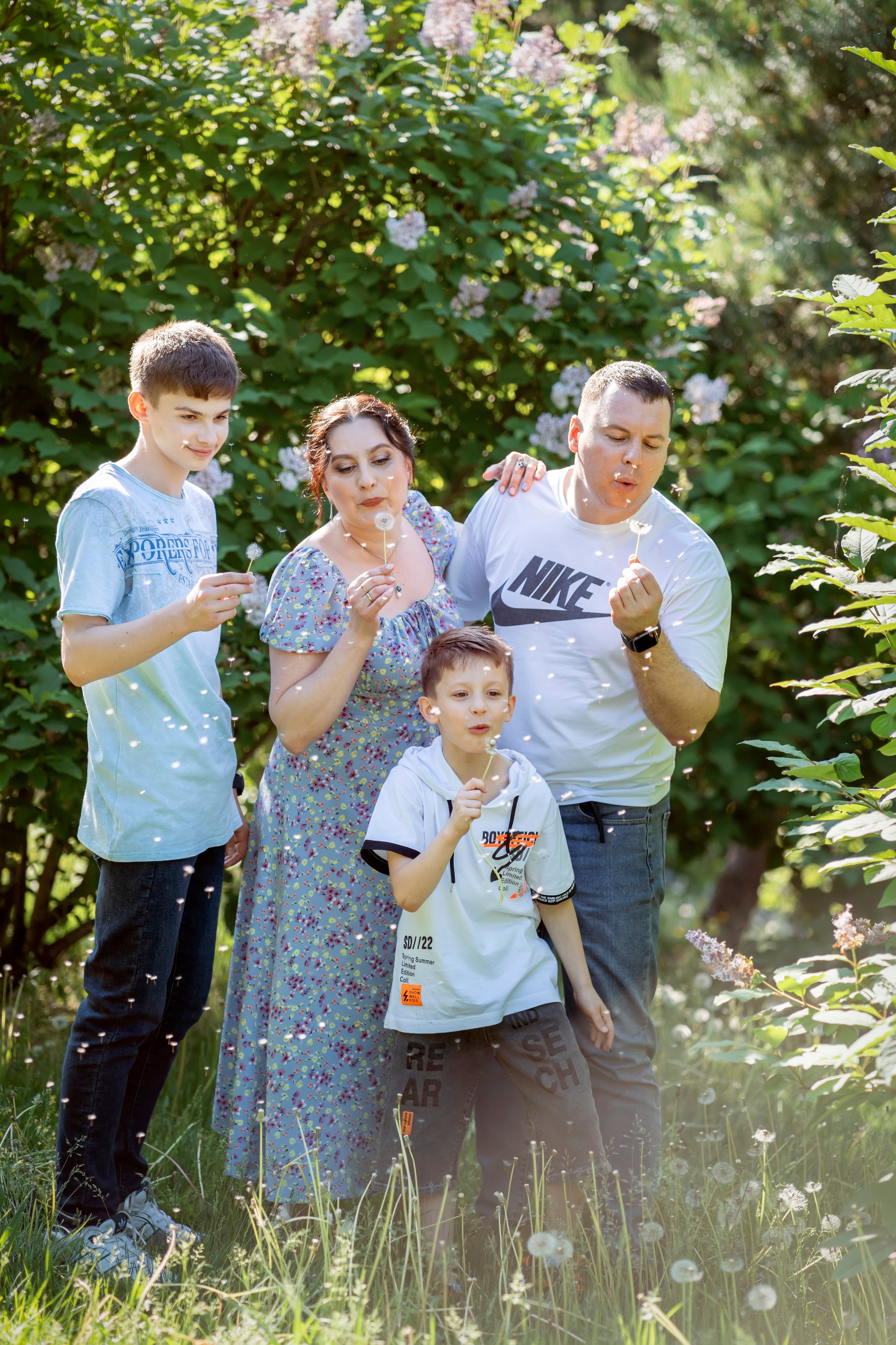 Летняя прогулка в парке. Семейный и детский фотограф в Хабаровске Анна Гриневич