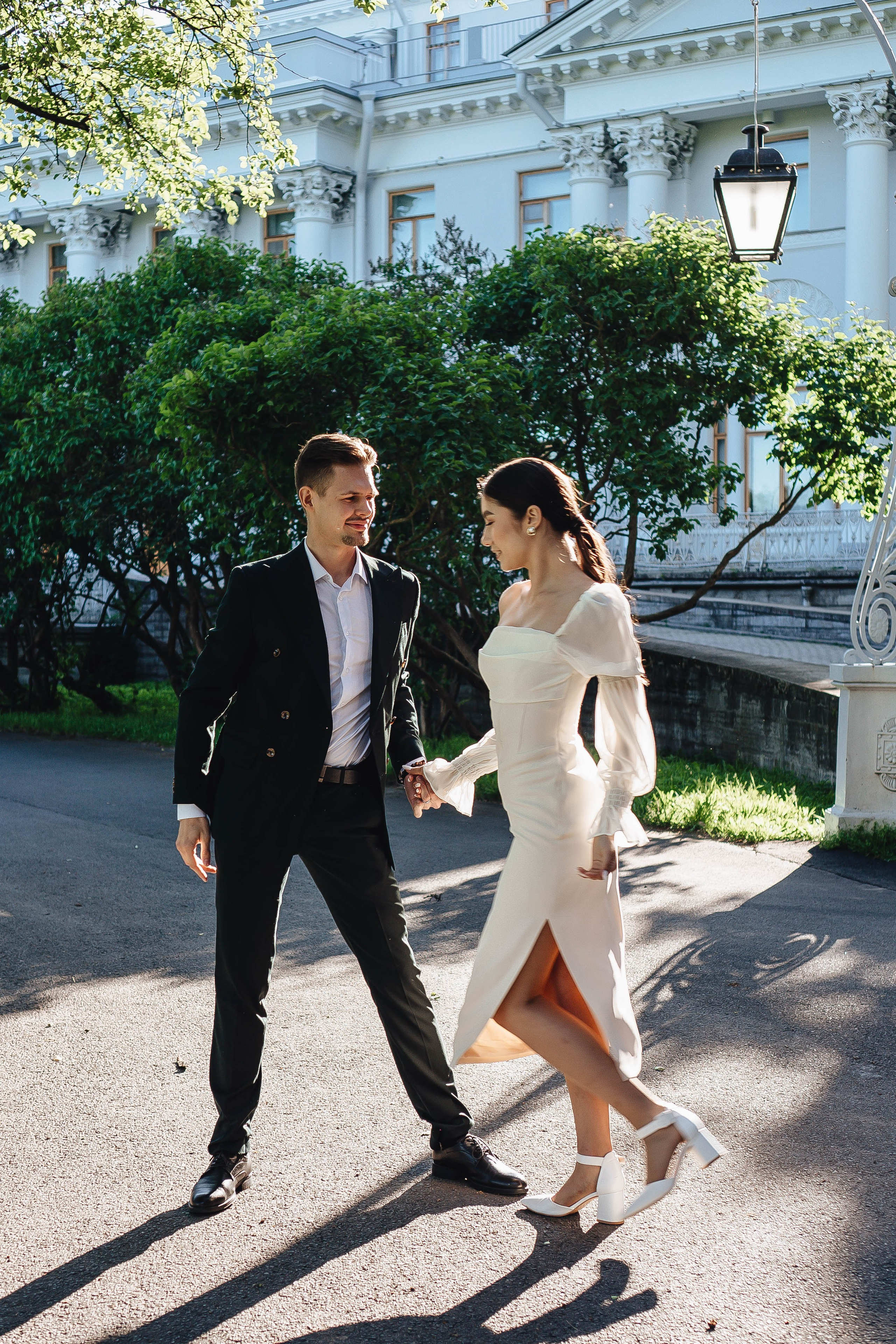 СВАДЕБНАЯ СЬЕМКА НА РАССВЕТЕ НА ЕЛАГИНОМ ОСТОРОВЕ. Профессиональный фотограф, Санкт-Петербург — Виктория Богомолова