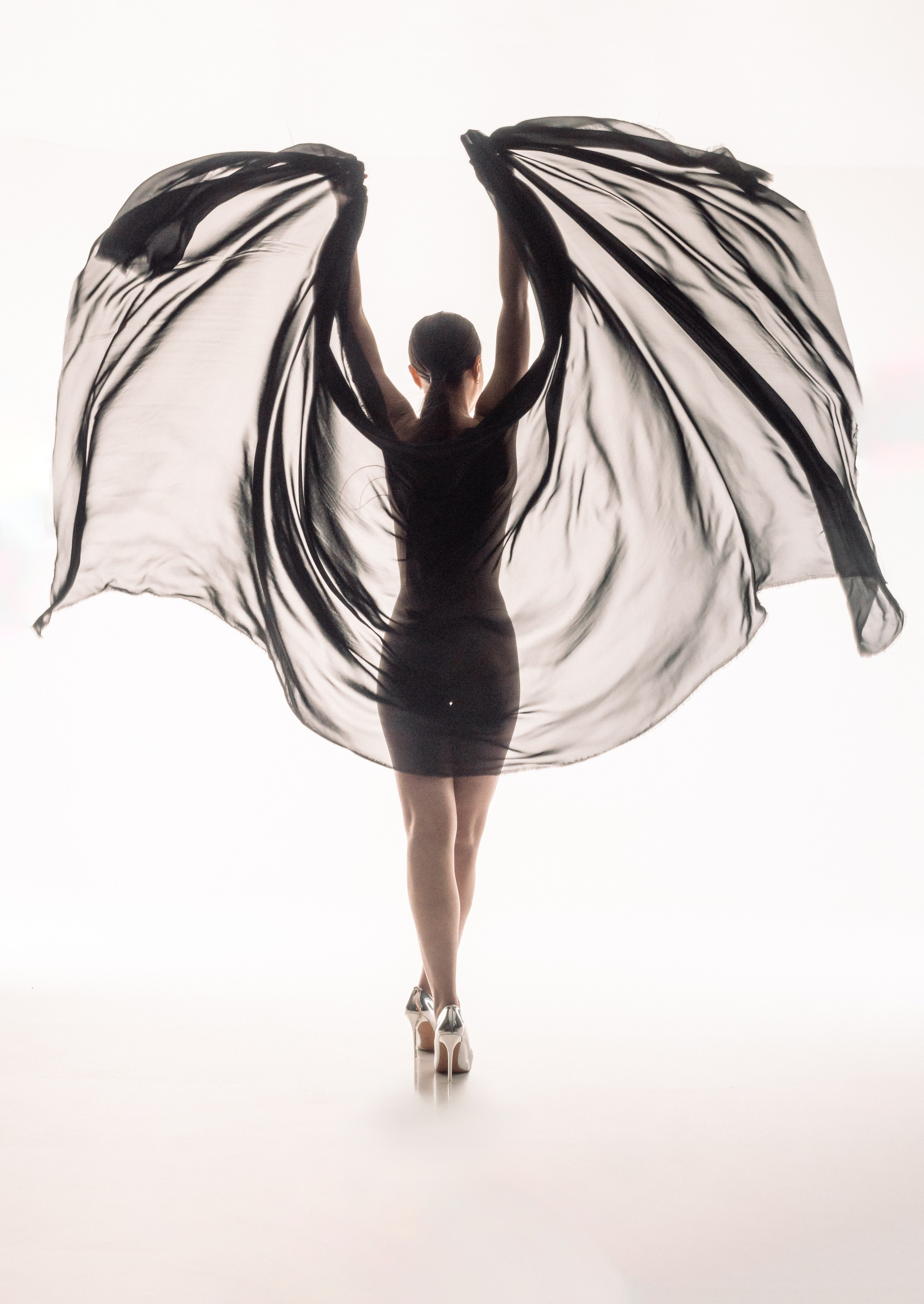 «Парящая Ткань». Фотограф