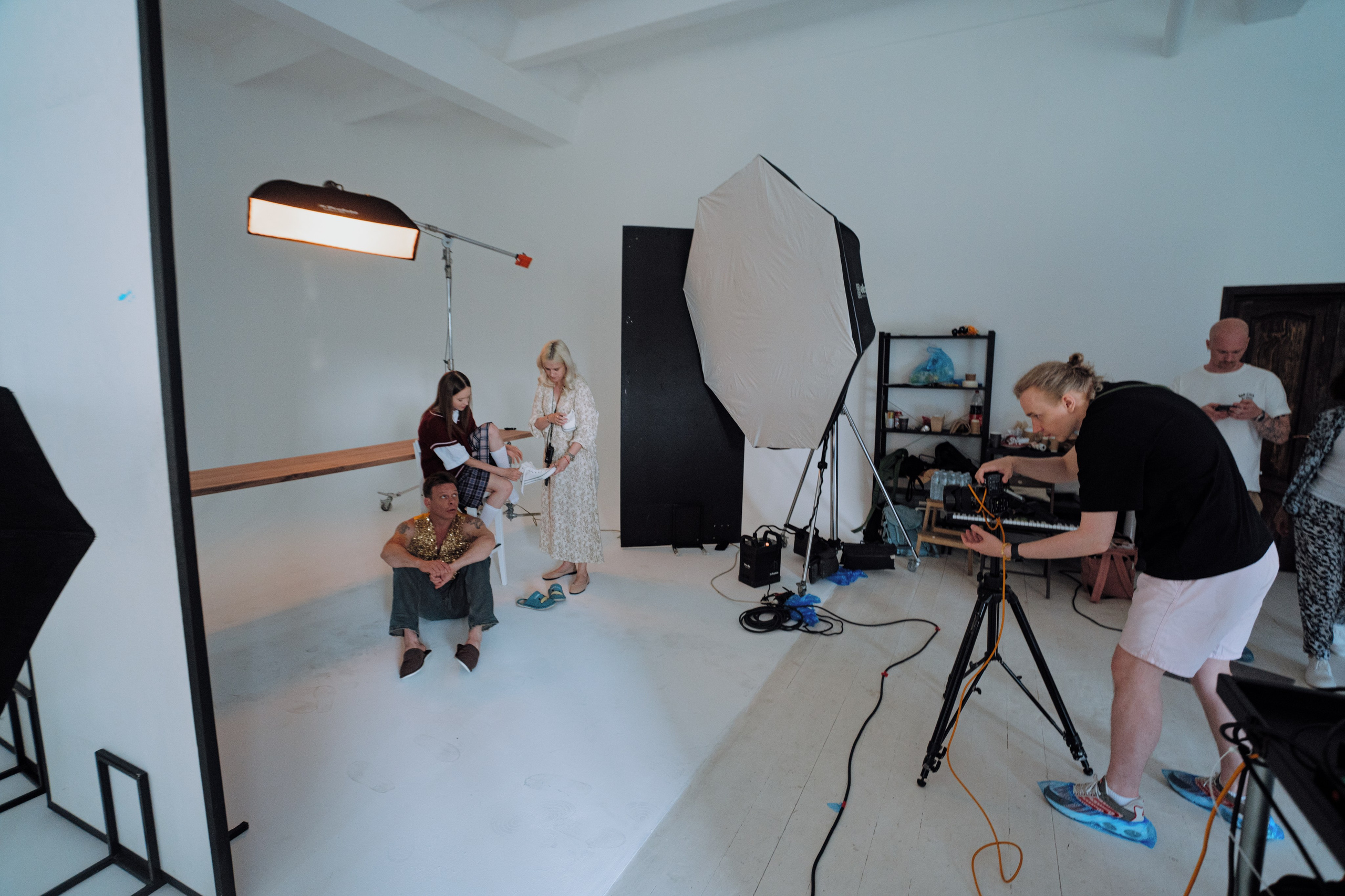 Бэкстейдж|СТС|Папа Мия. Творческий и репортажный фотограф в Москве Клим Долгов