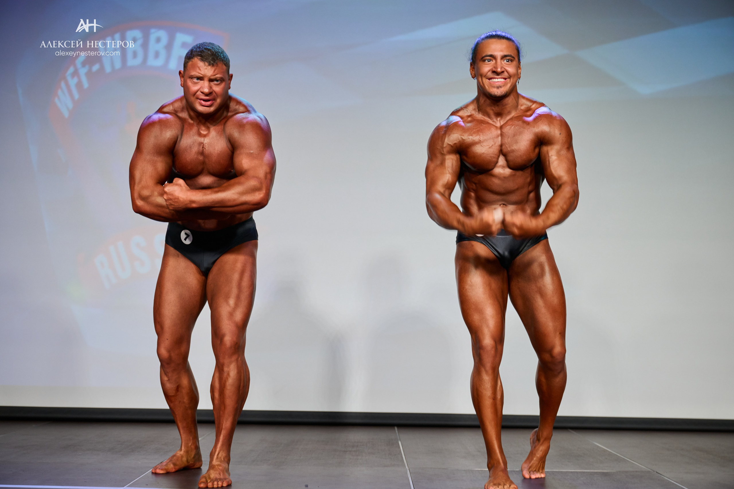 Фото с турнира «Прометей 2, WFF-WBBF Russia» 26 октября 2025. Спортивный фитнес фотограф Алексей Нестеров