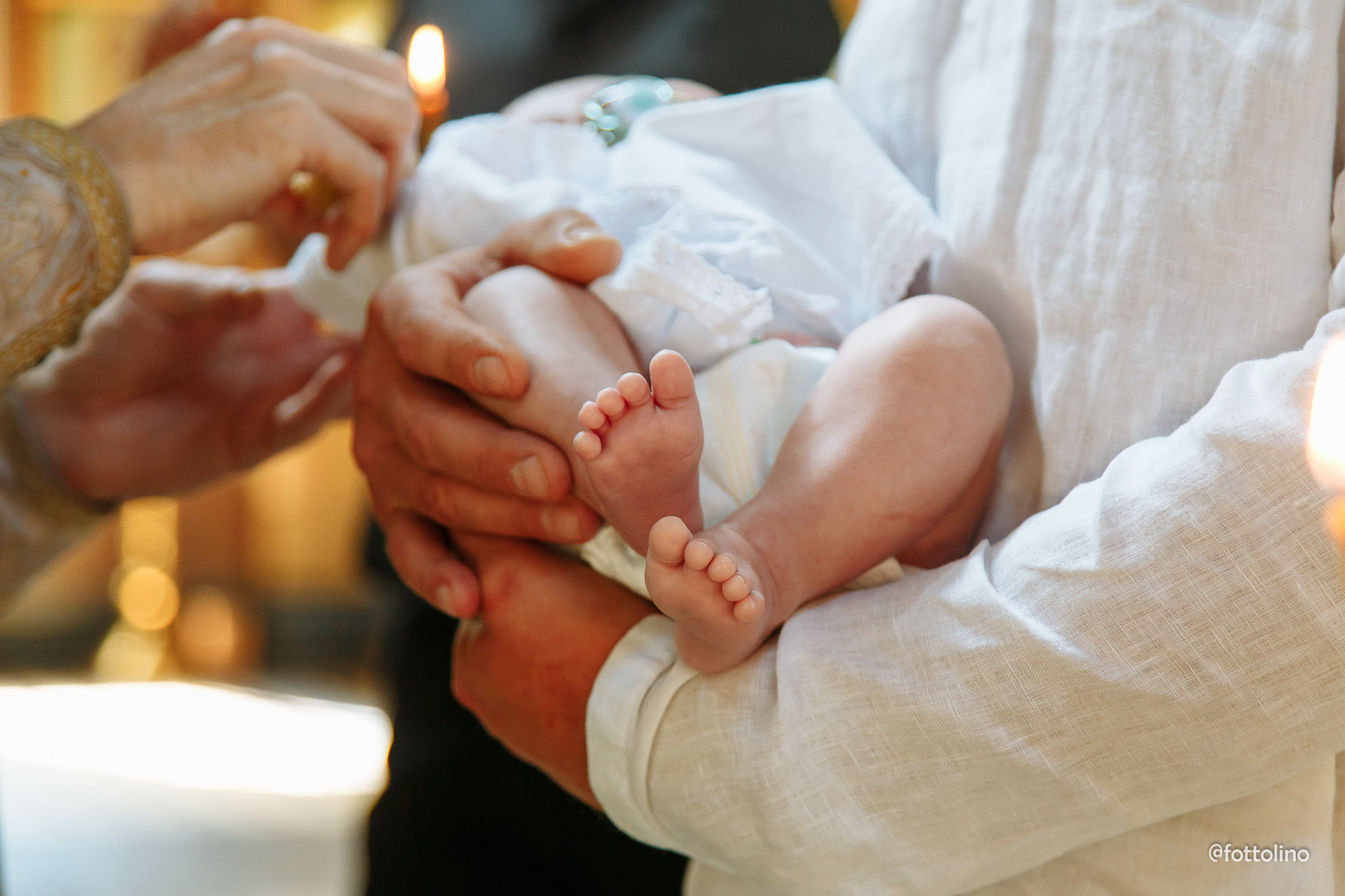 Фотосъемка таинства крещения в СПб