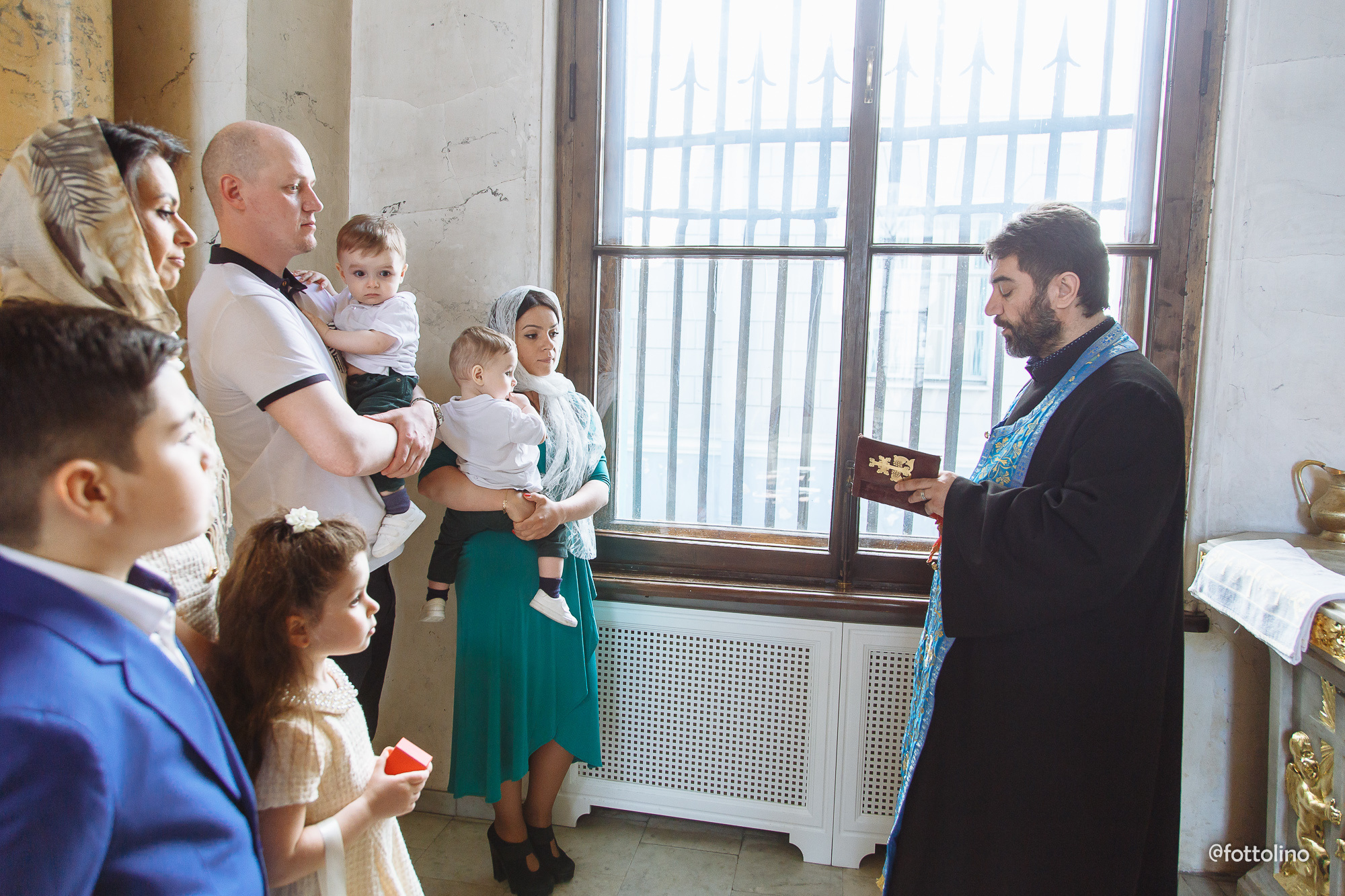 Фотосъемка таинства крещения в СПб