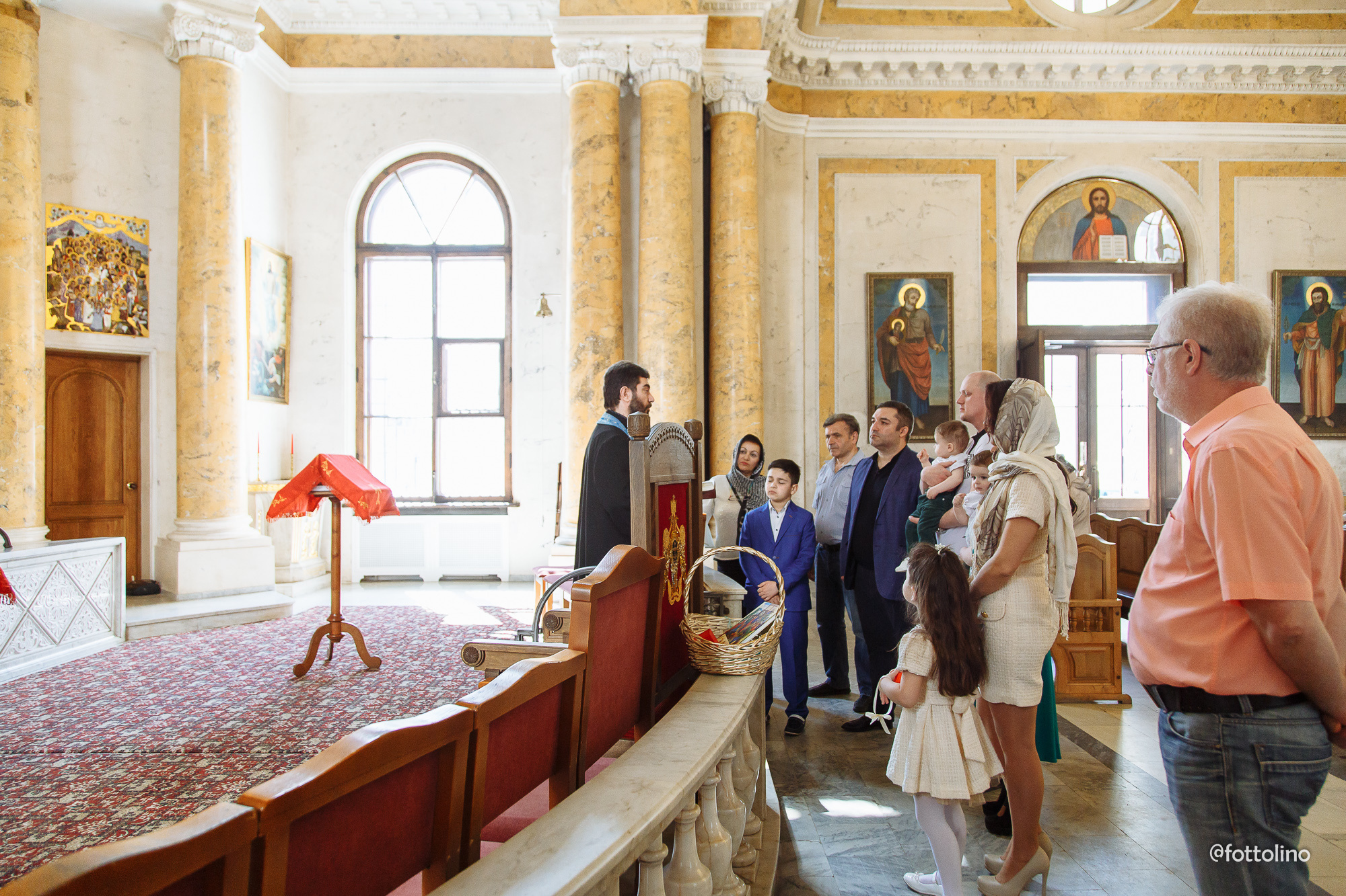 Фотосъемка таинства крещения в СПб