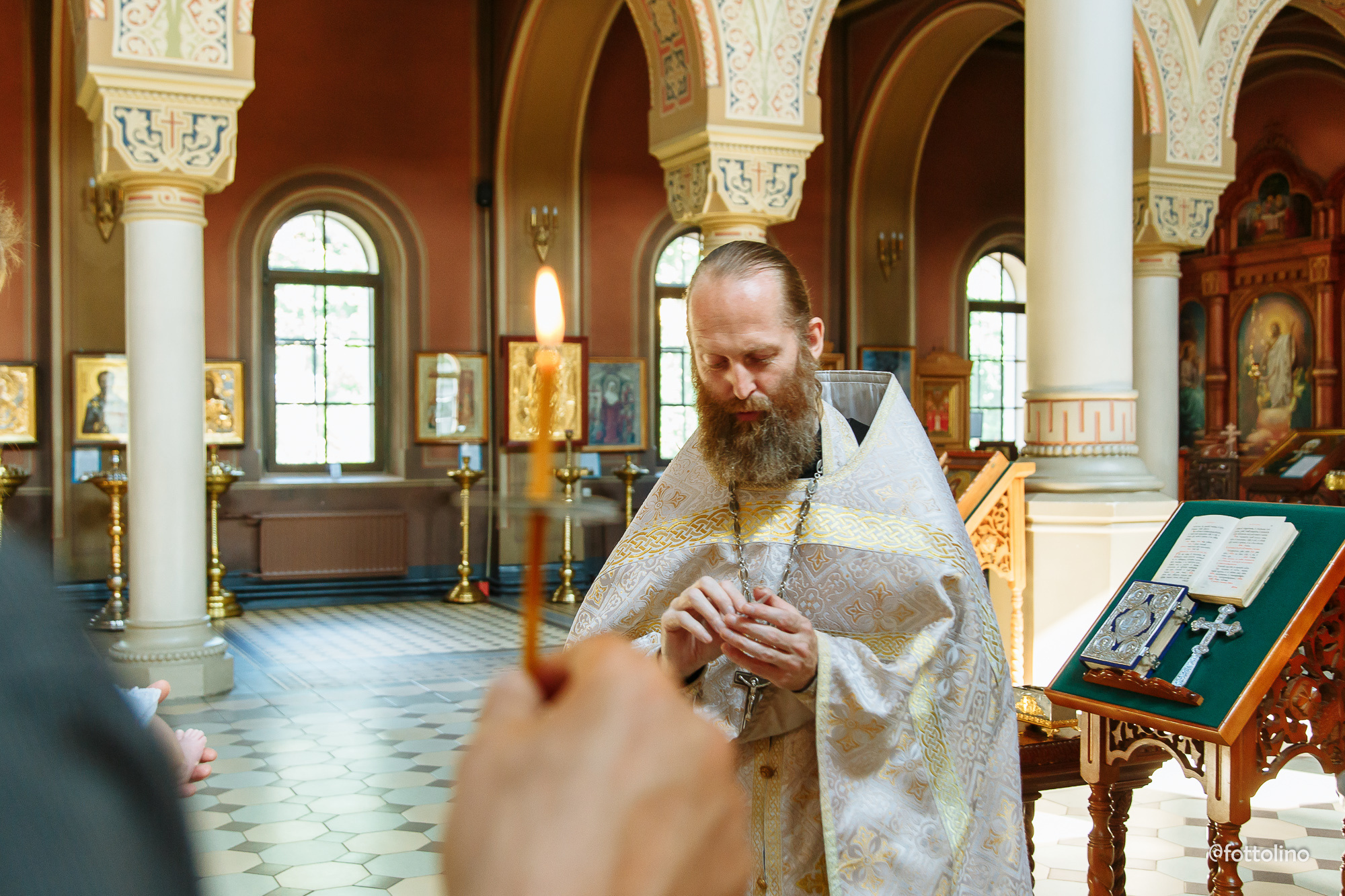 Фотосъемка таинства крещения в СПб