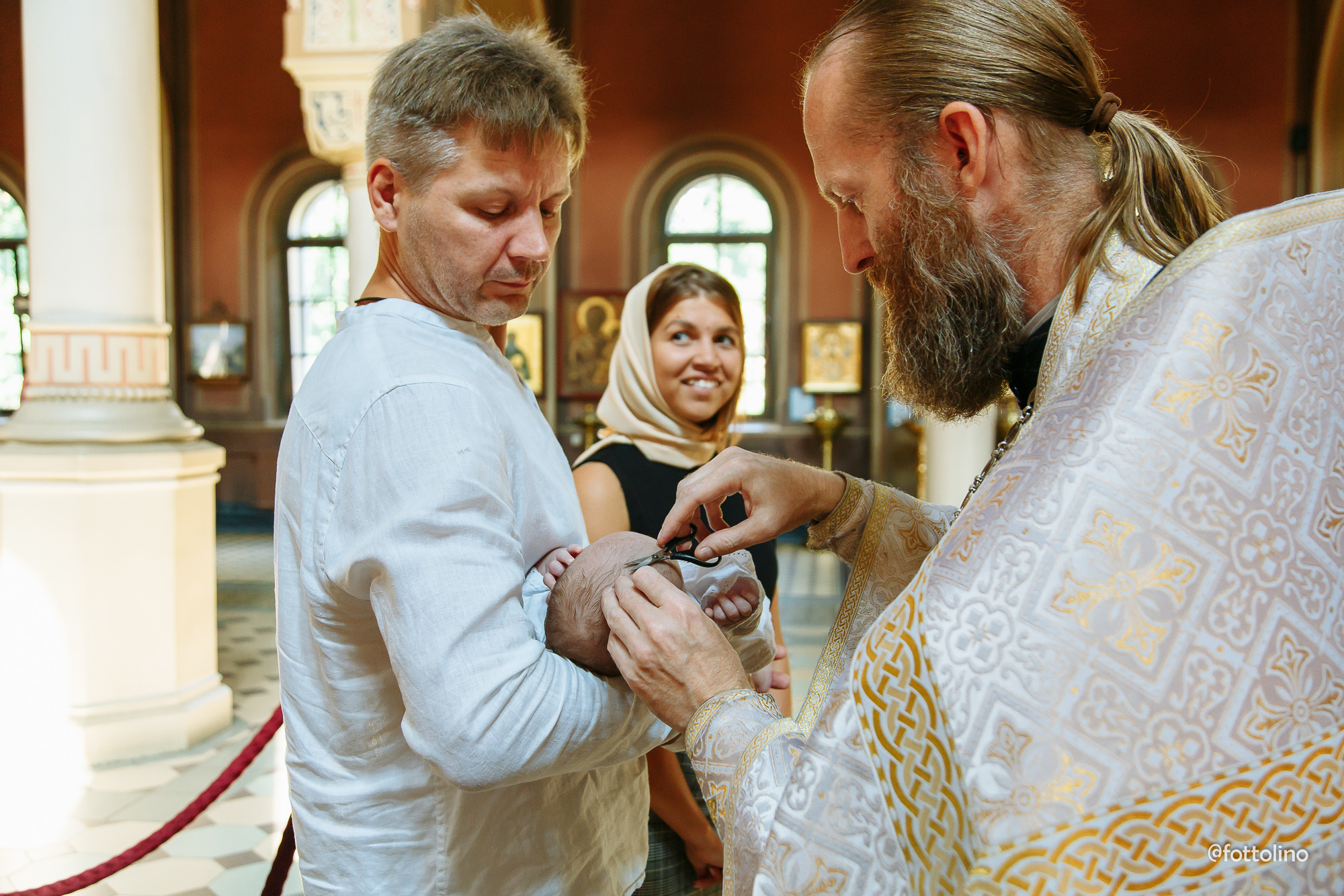 Фотосъемка таинства крещения в СПб