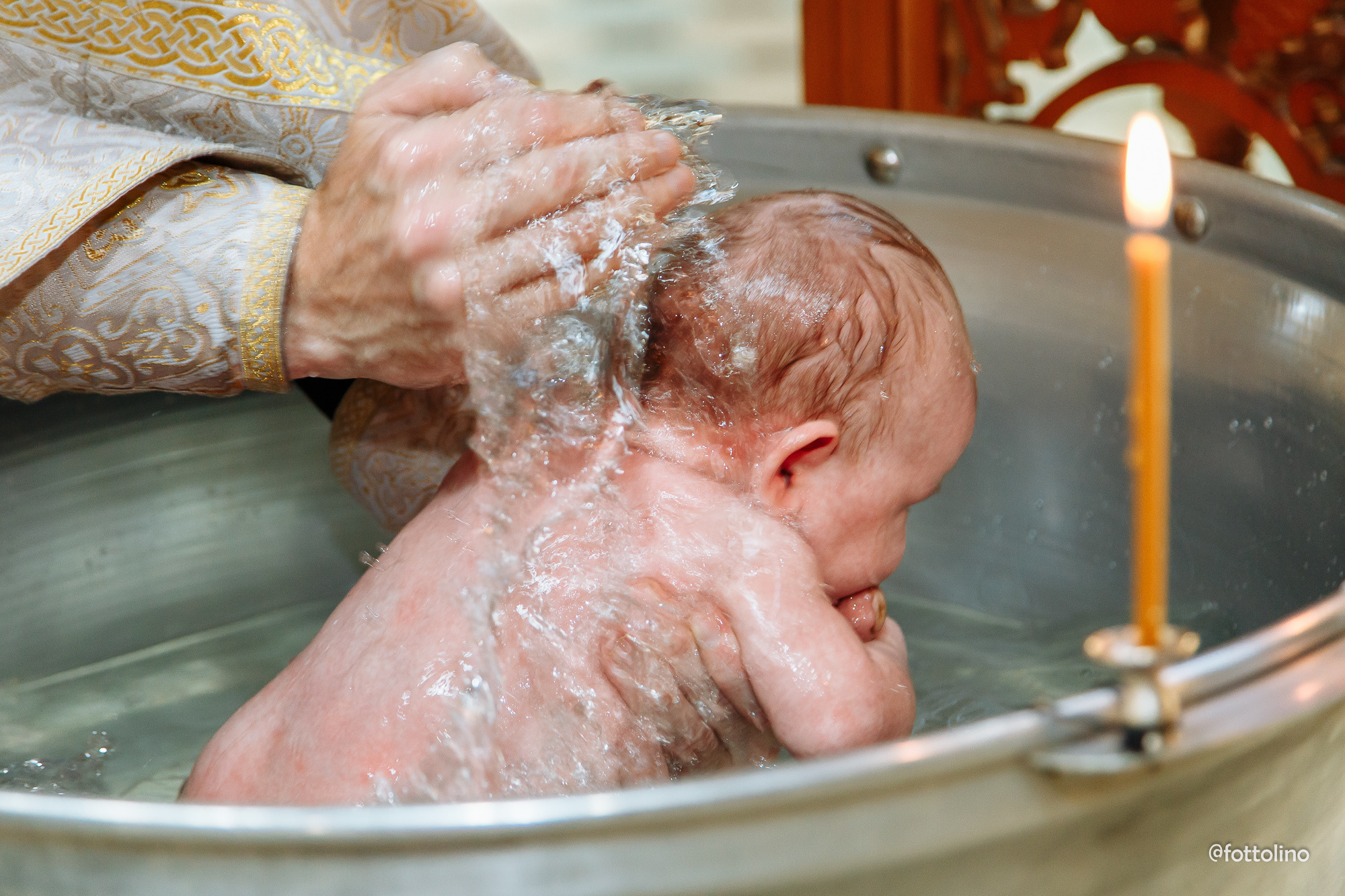 Фотосъемка таинства крещения в СПб