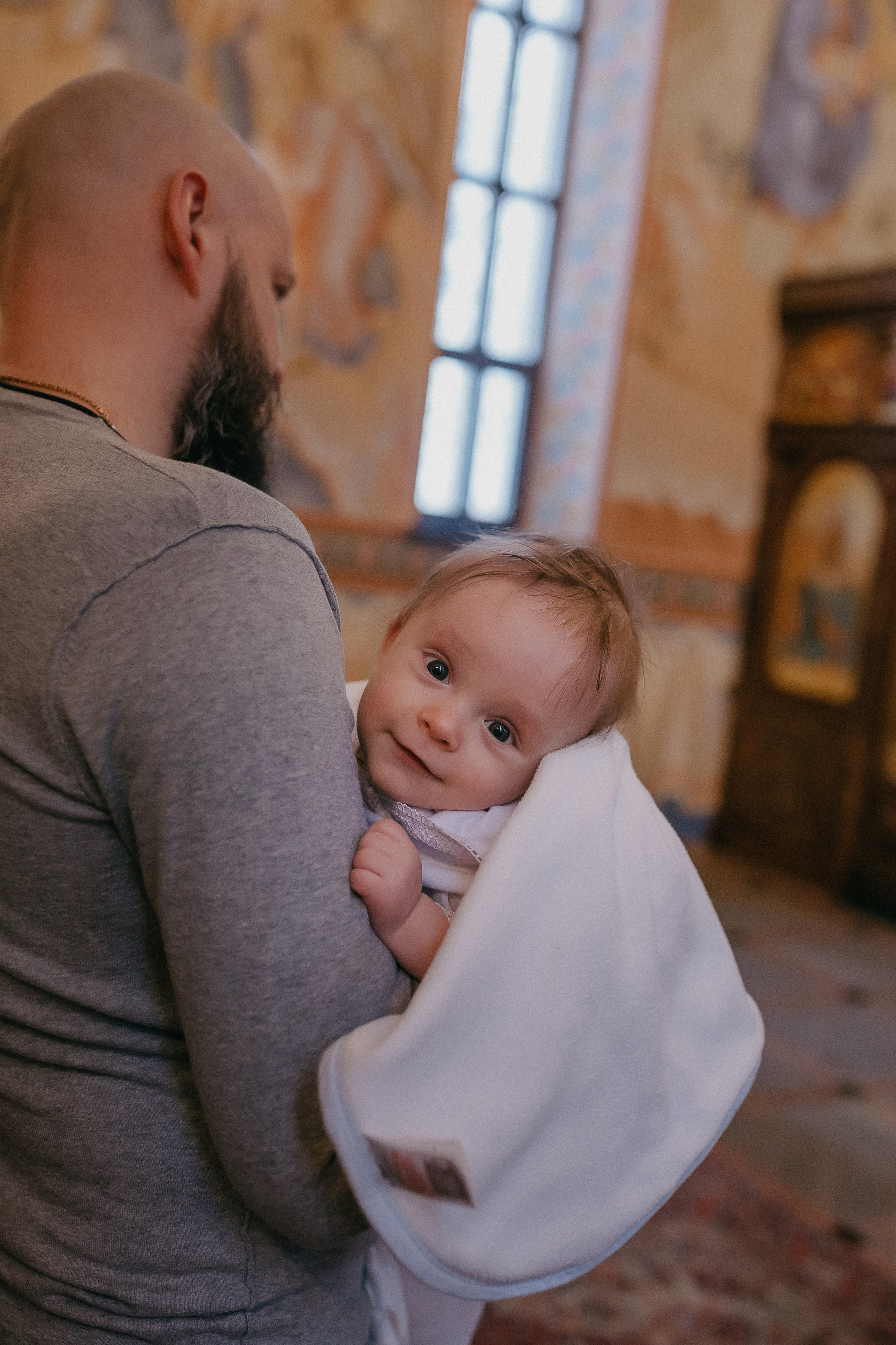 Крещение Владимира. Храм Георгия Победоносца. Семейный фотограф в Сургуте
