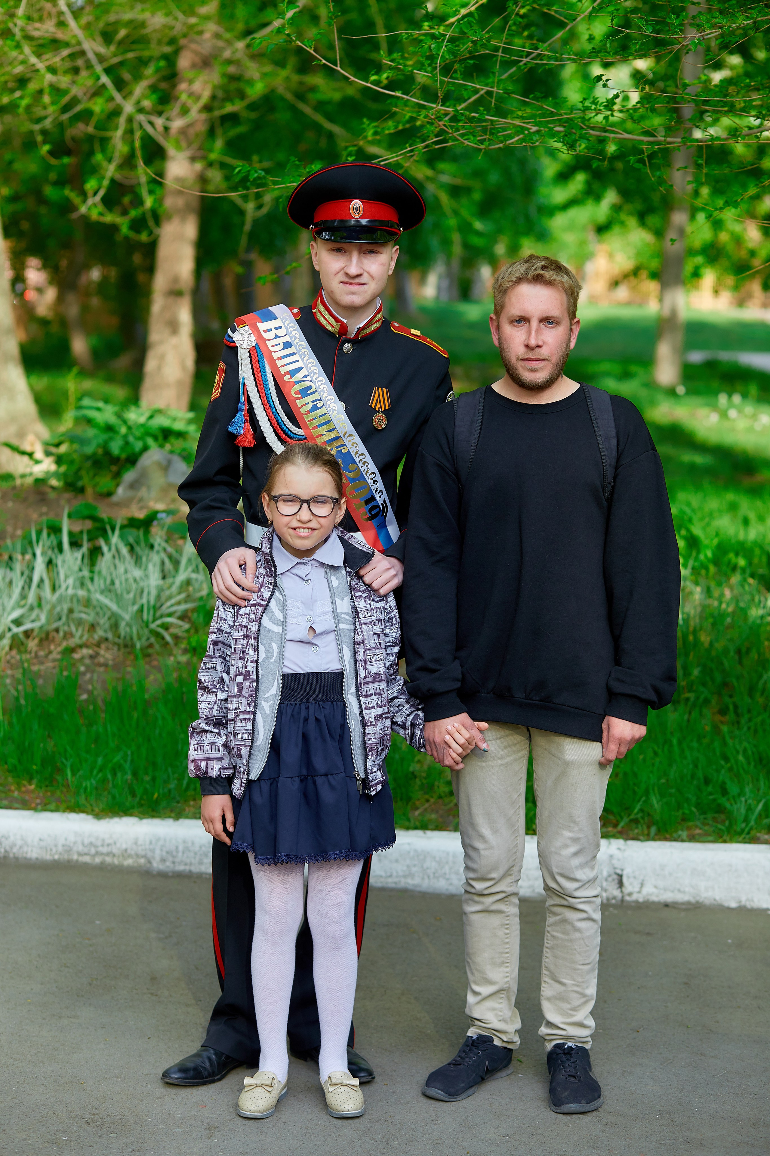 Кадеты последний звонок. Фотограф Вячеслав Фарунин