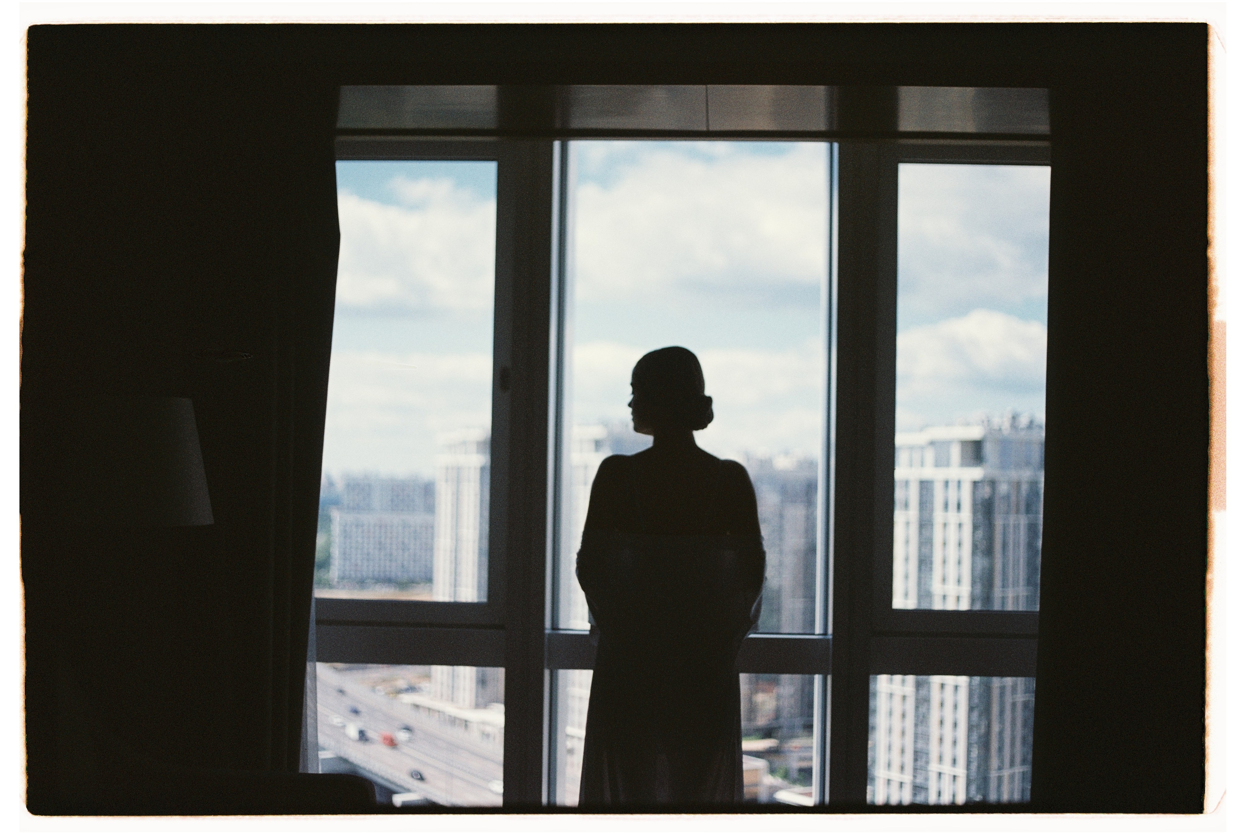 На закате. Свадебный фотограф в Москве