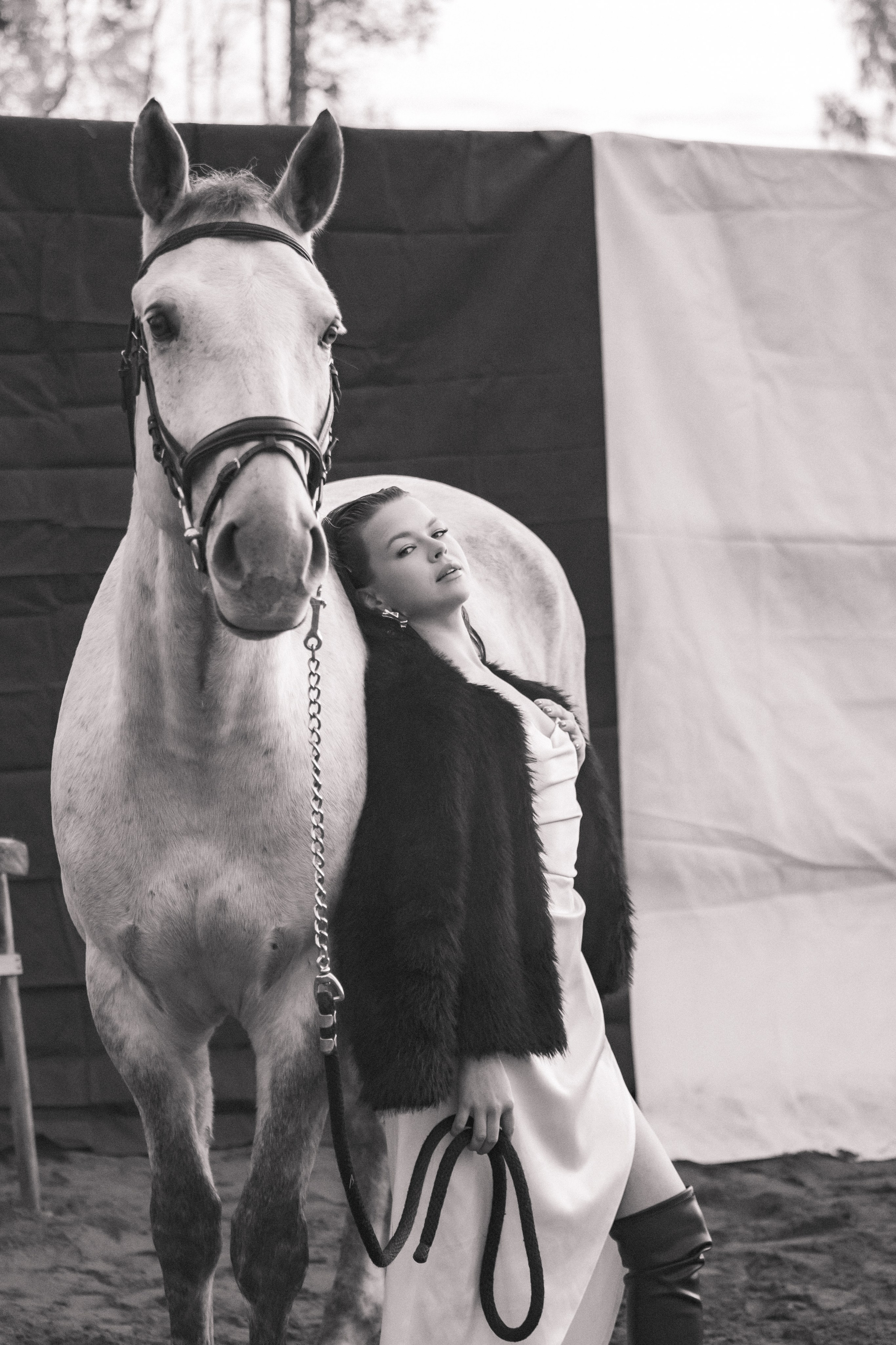 Проект DEFILE. Конный фотограф в Санкт-Петербурге Анна Лебедева