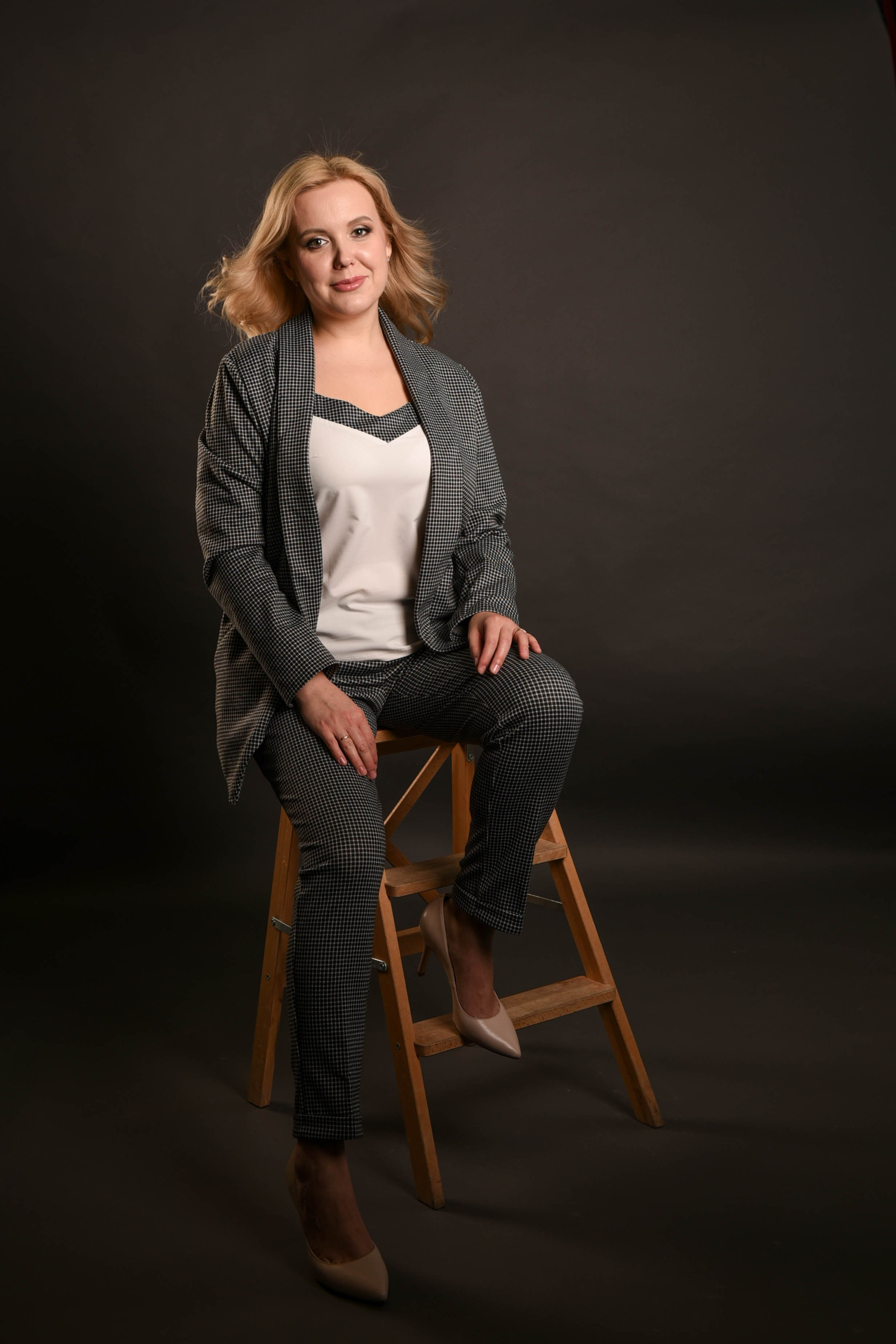 Портретная съемка в студии