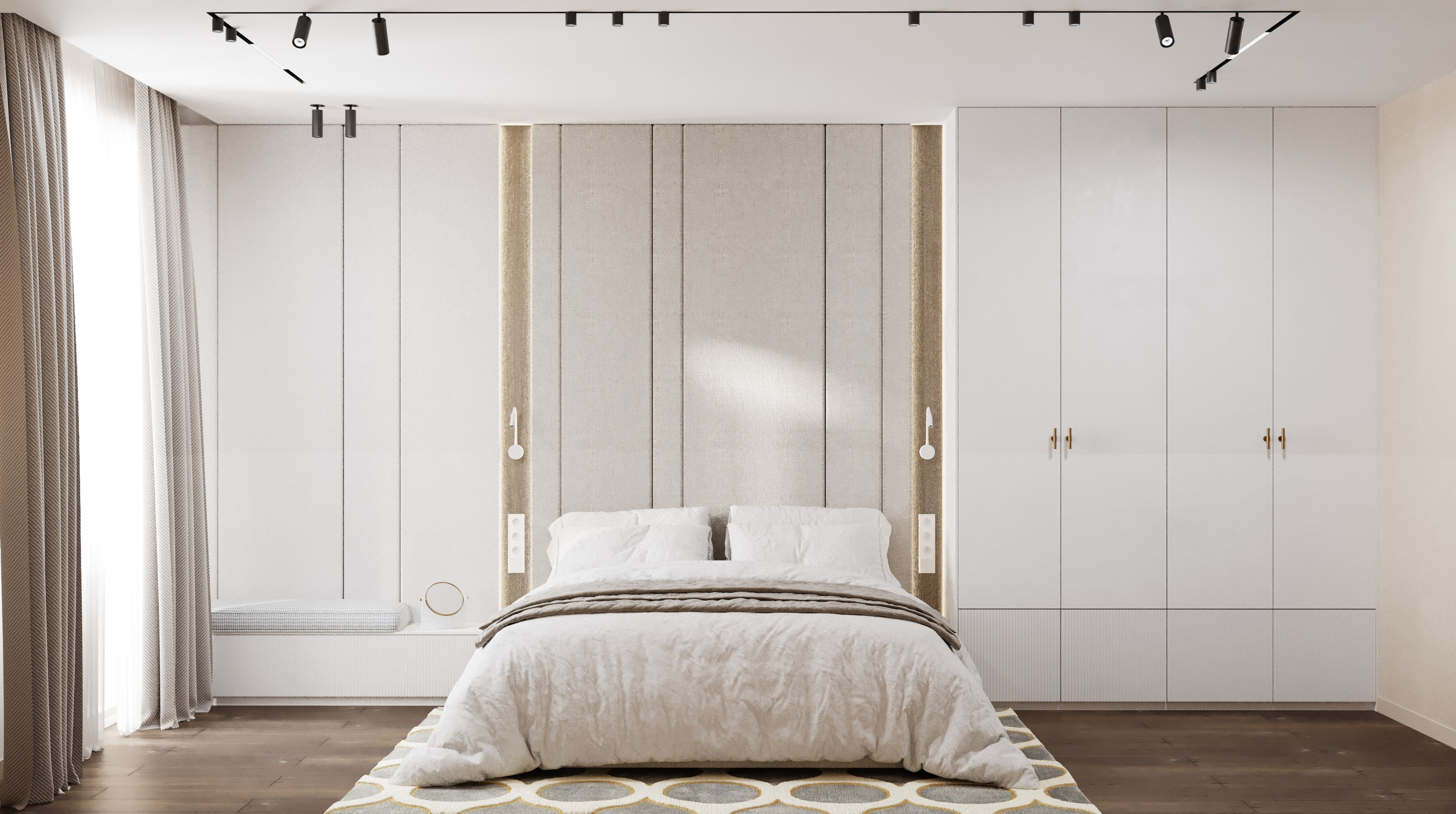 Квартира Астана. Дизайнер интерьера в Москве Екатерина Шаймердинова