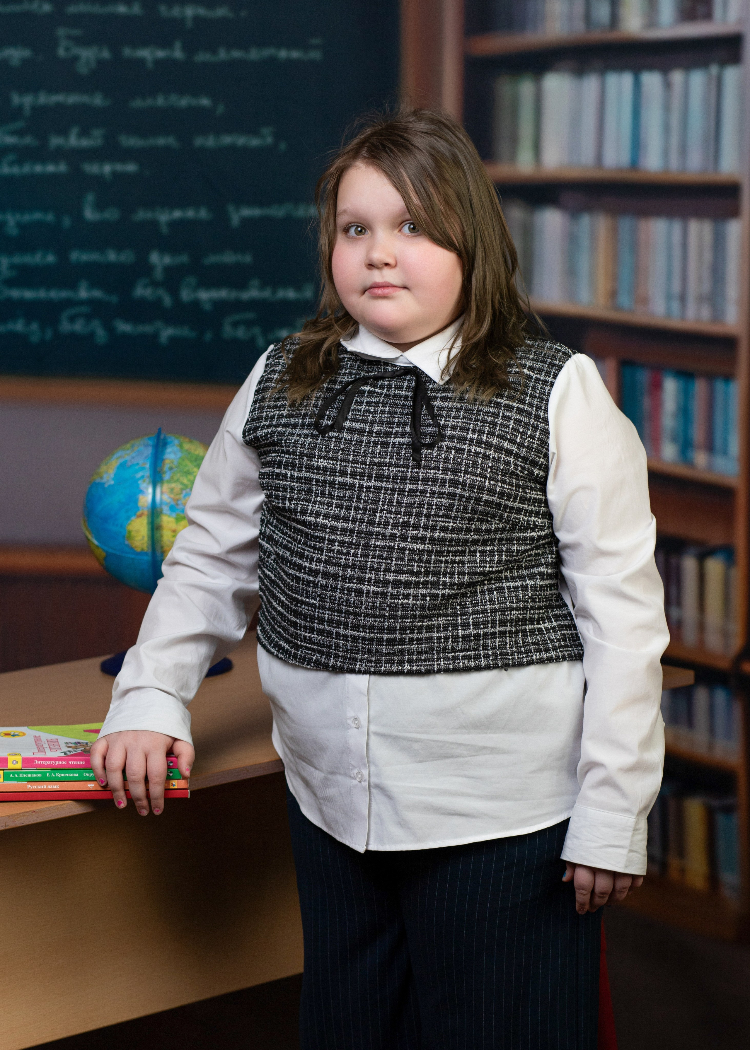 Детский портрет. Выпускная фотография. Начальная школа 4 класс