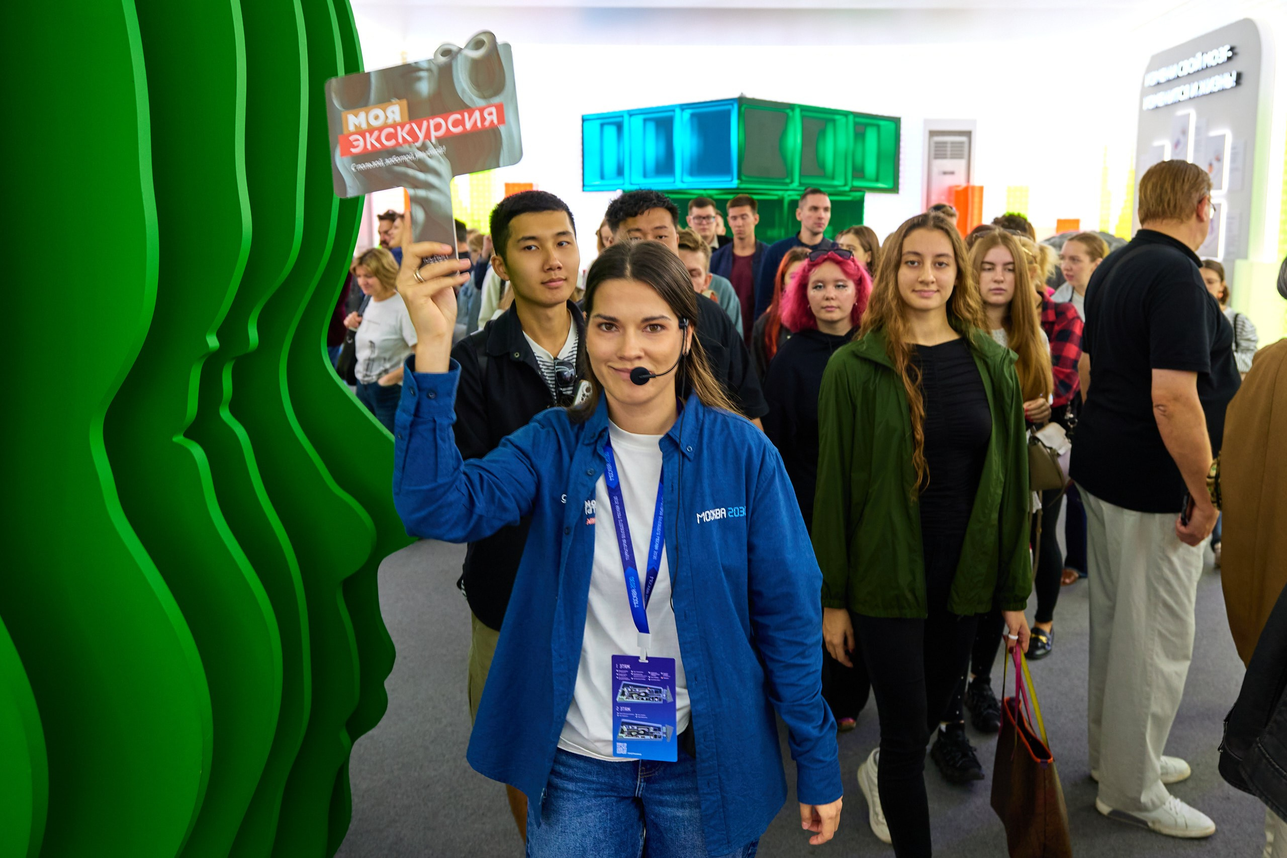 Репортаж презентации архитектурного макета Москва