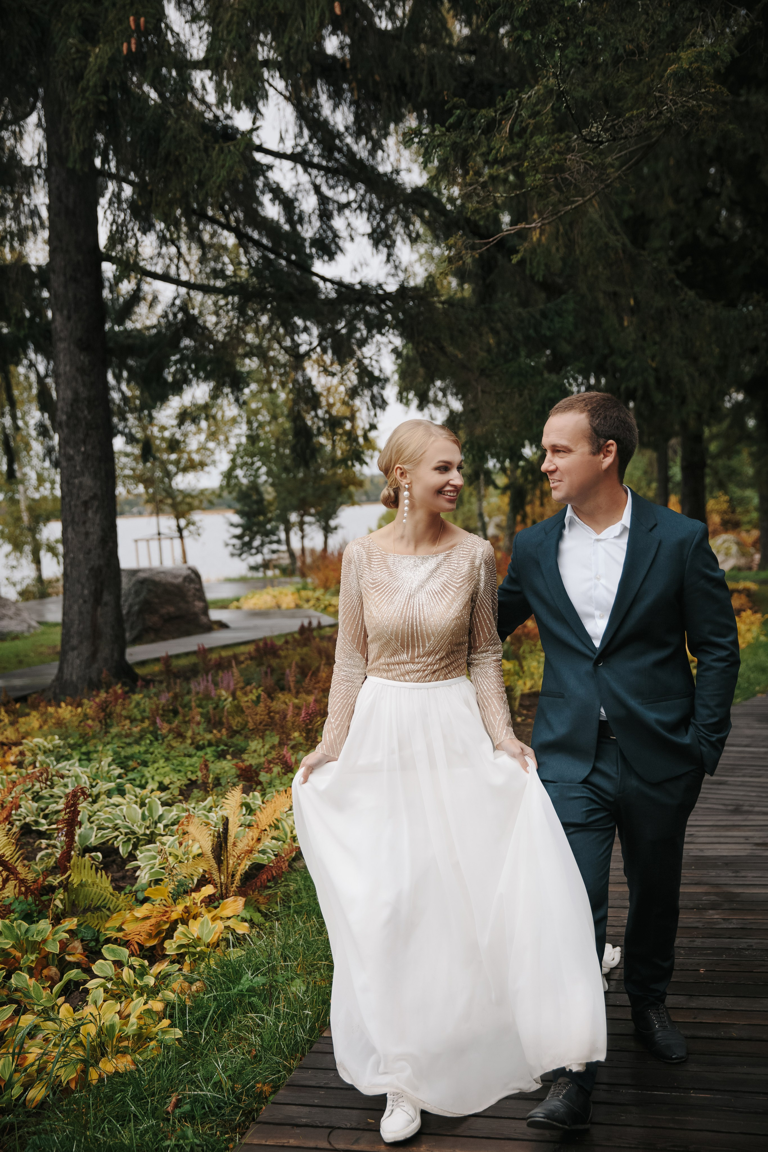 Свадьба в Выборге в сентябре осенью. Свадебный фотограф в Калининграде Мария Ямышева