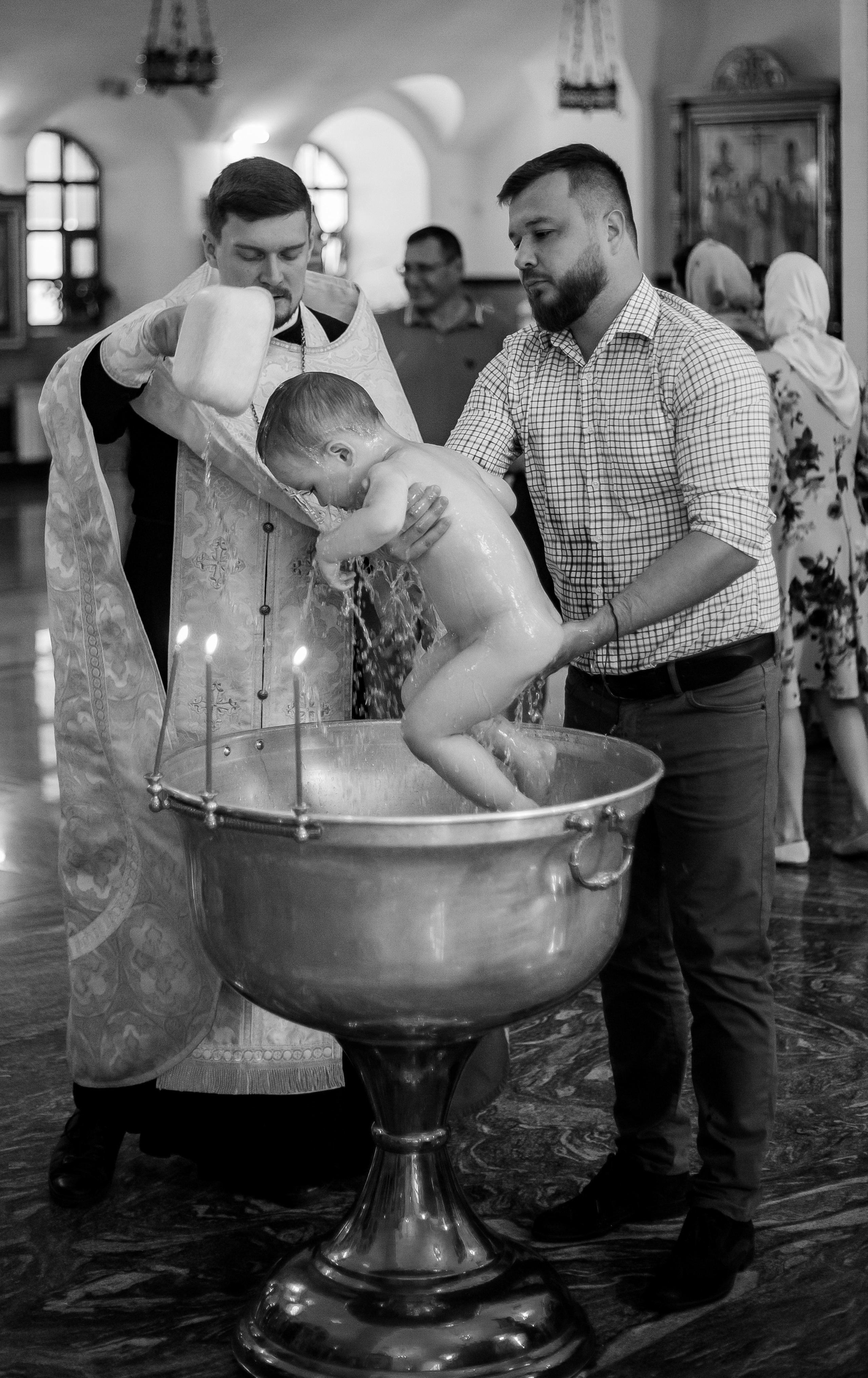 Крещение. Фотограф Мария Новоселова. Сургут