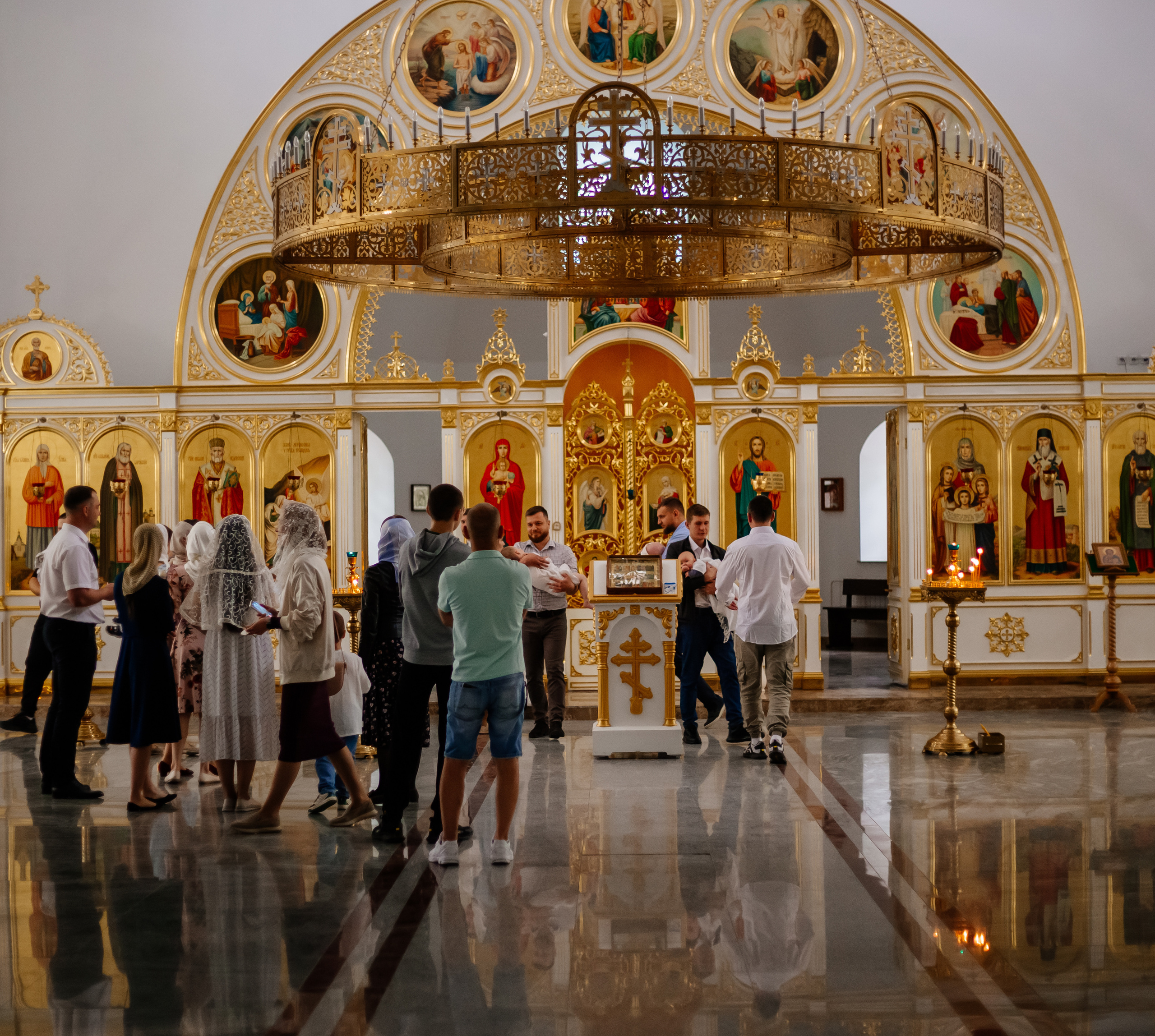 Крещение. Фотограф Мария Новоселова. Сургут