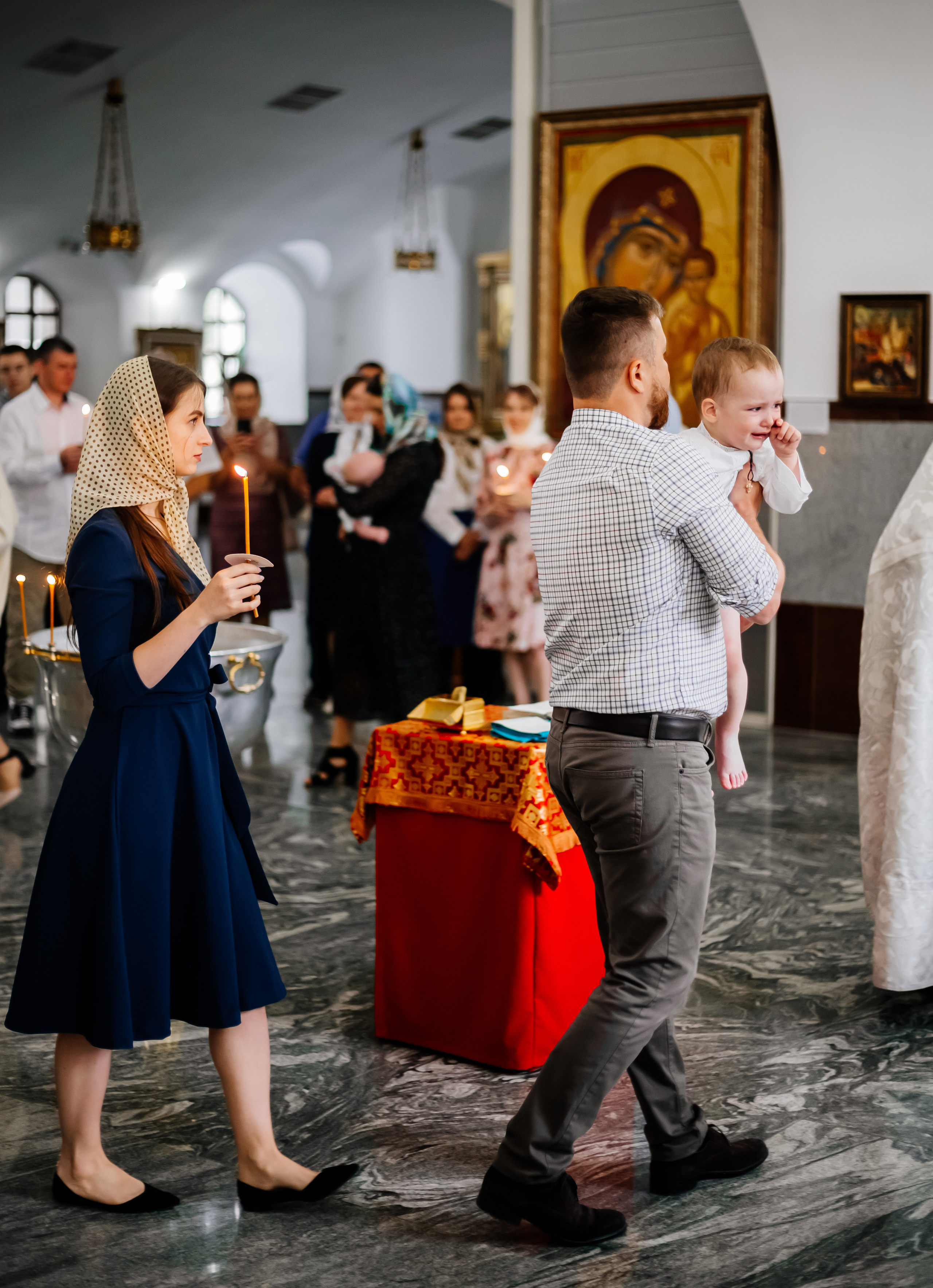 Крещение. Фотограф Мария Новоселова. Сургут