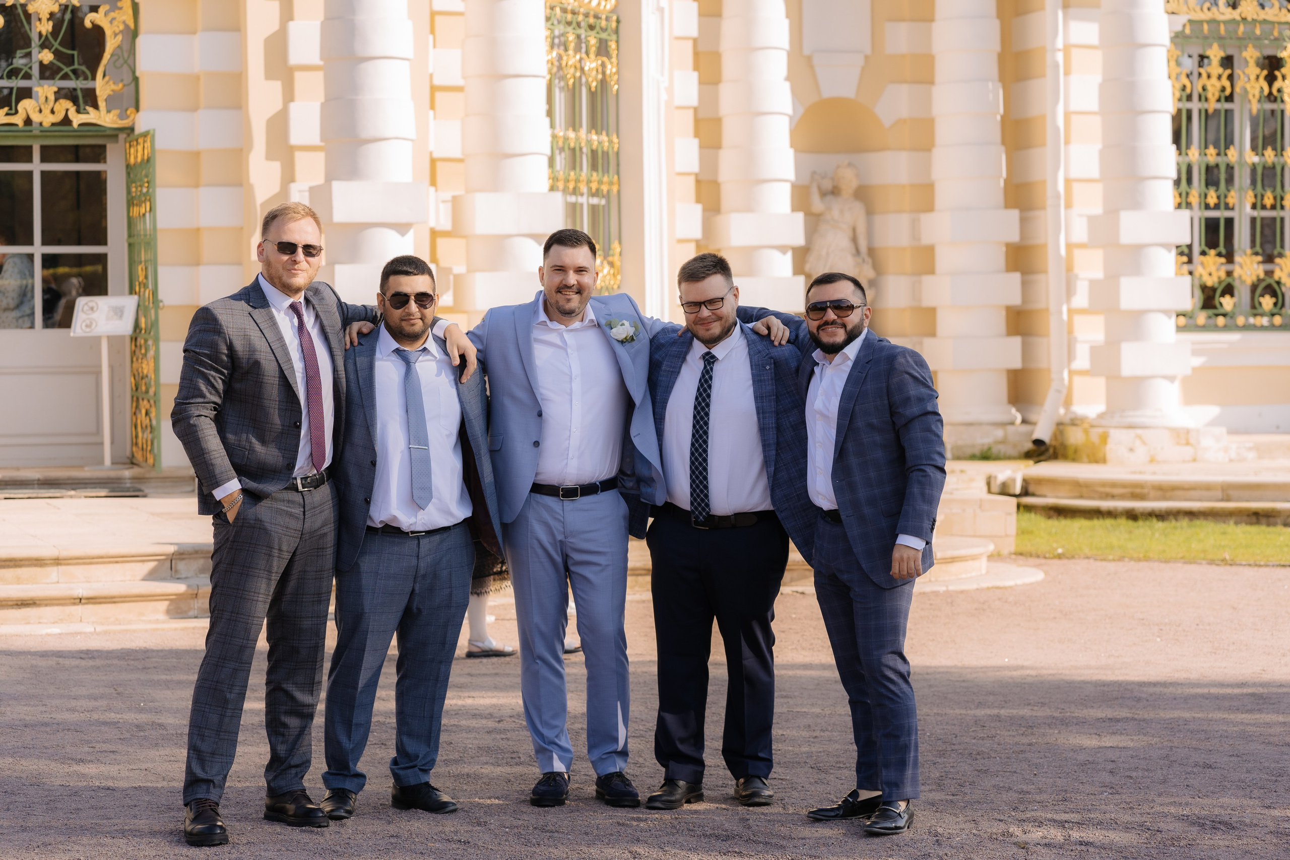 Свадебная фотосессия в Москве, парк Кусково. Свадебный фотограф в Москве Анна Полушина