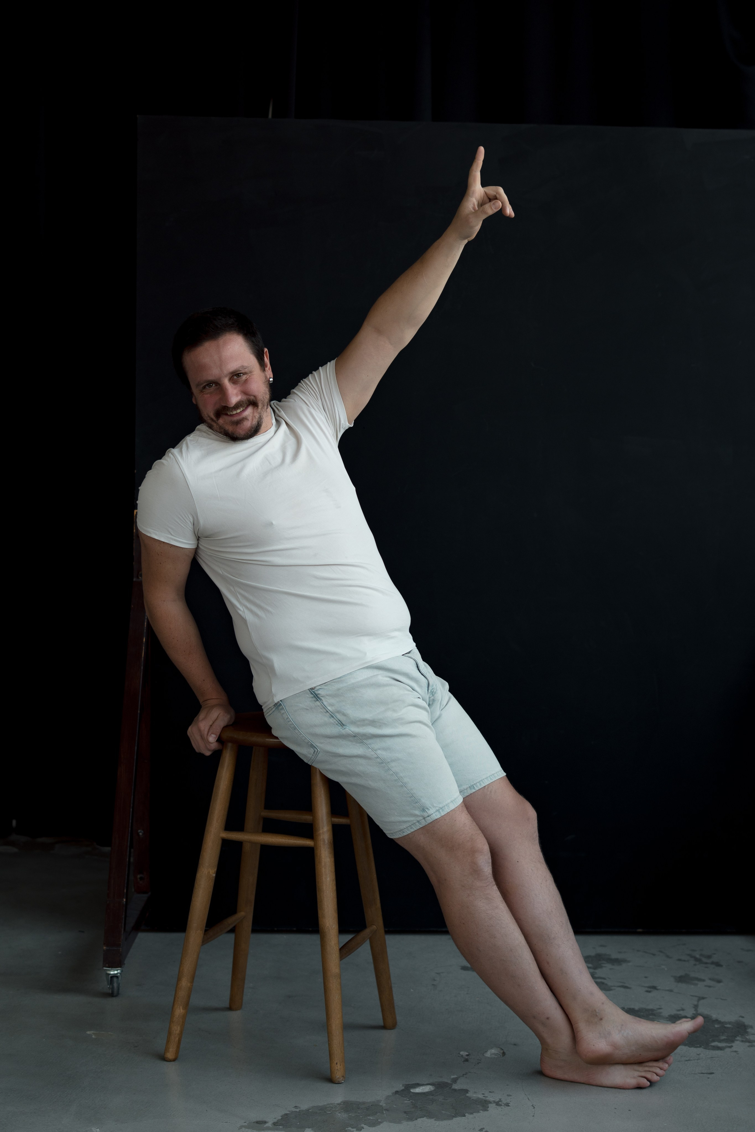 Мужская студийная съёмка. Vadim Videograf