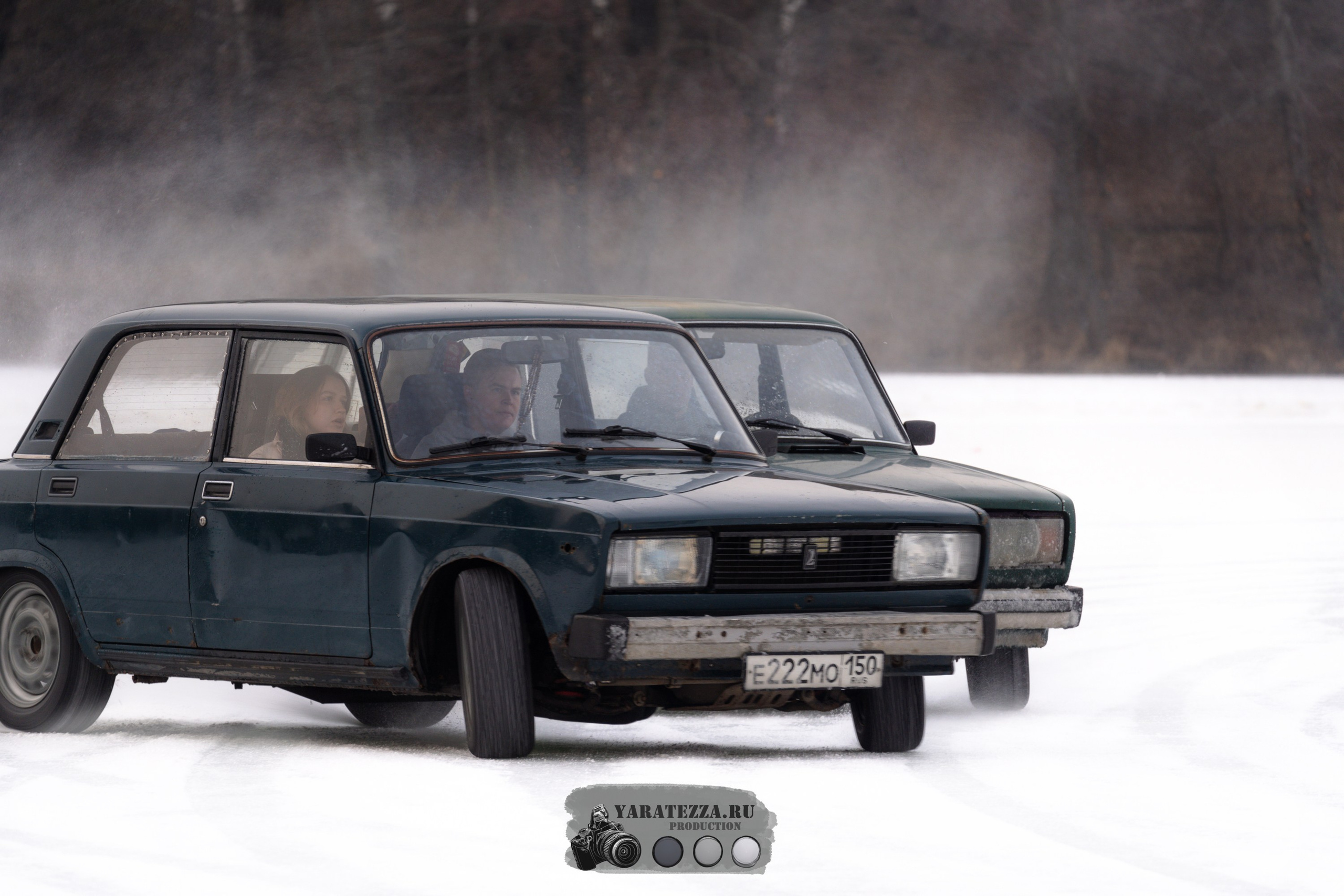 Тренировочный день на ледовой трассе. Yaratezza production