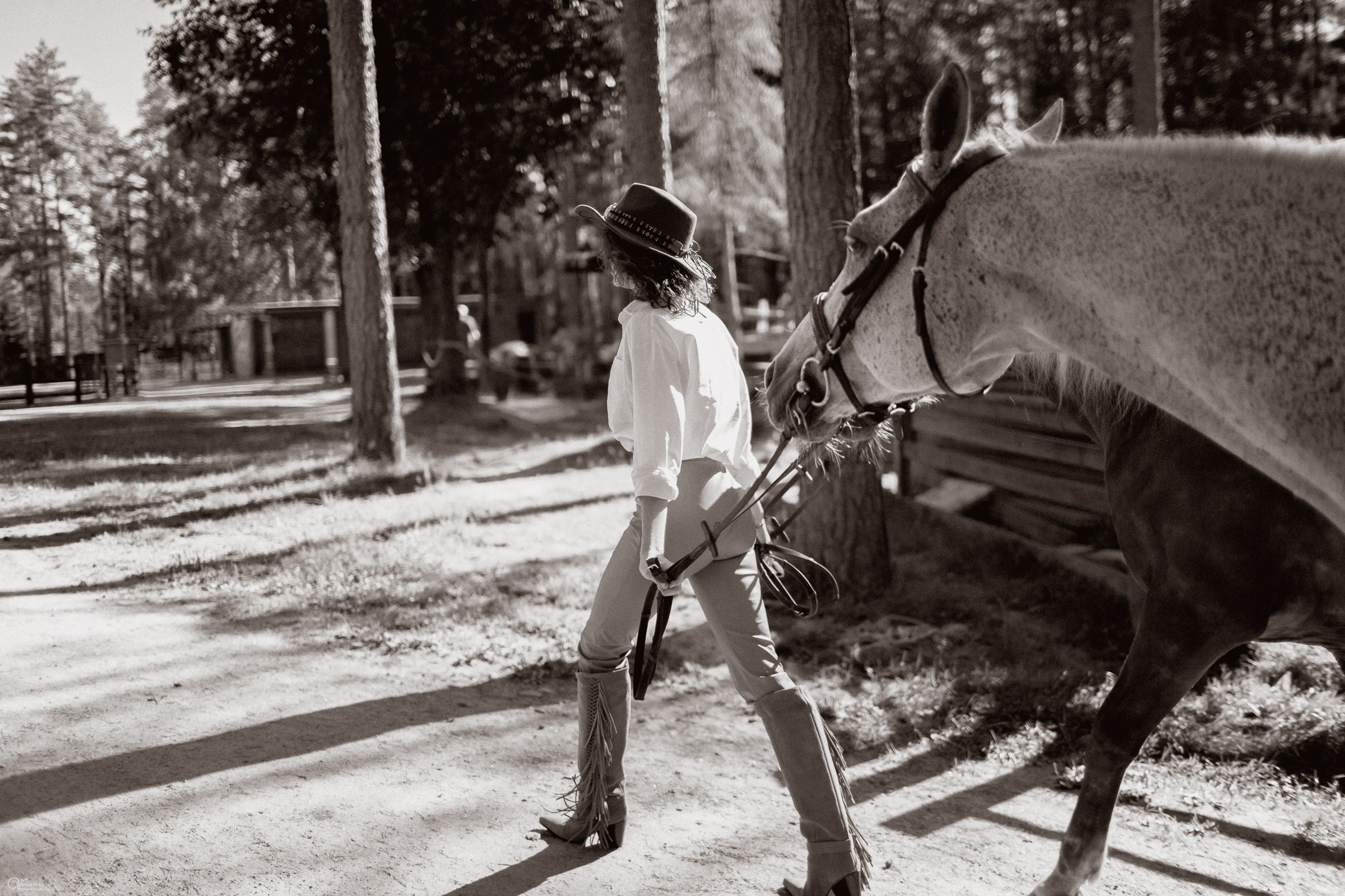 Фотосессия с лошадьми в катри-стиле. Фотограф женский и мужской портрет Санкт-Петербург