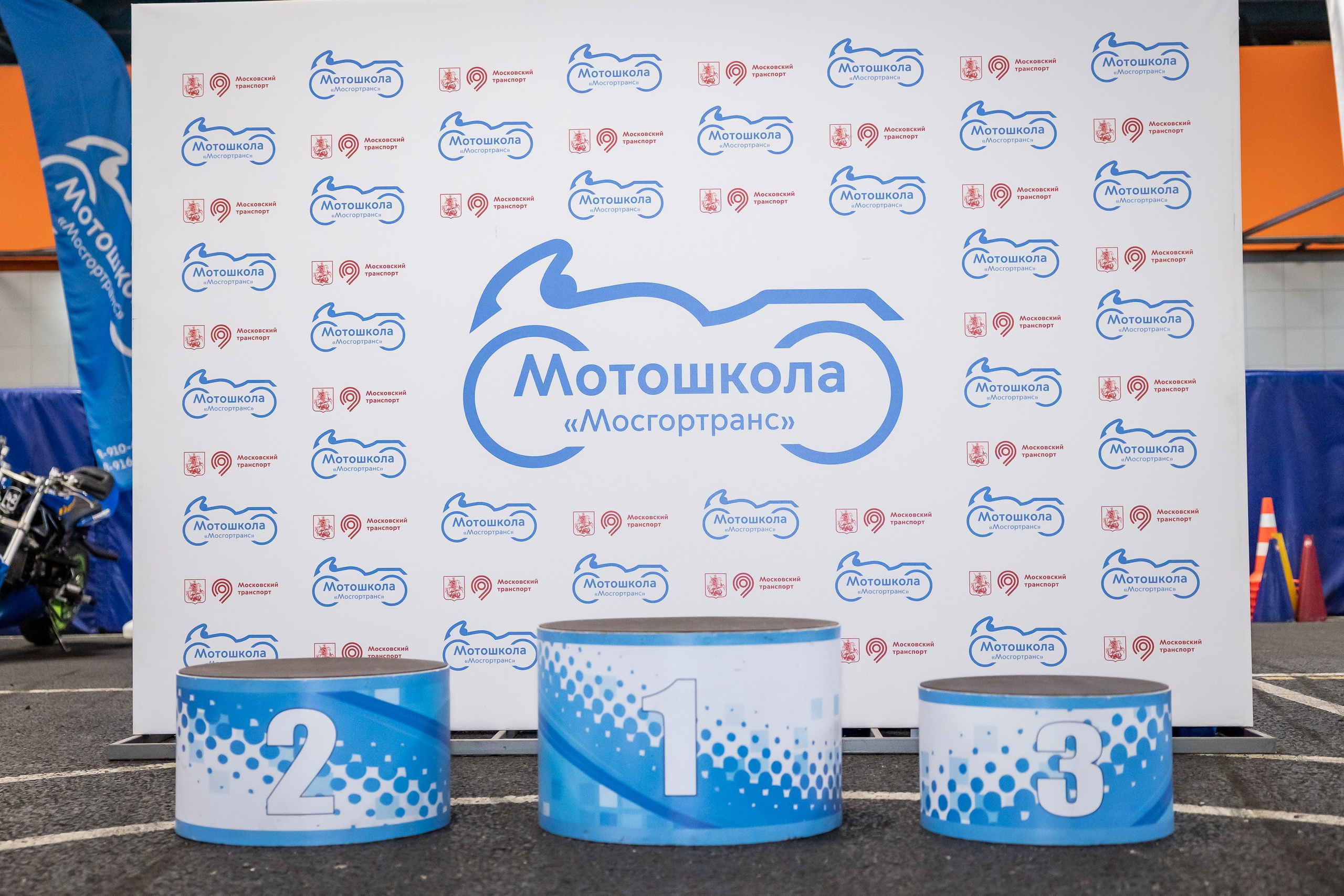 Соревнования в Мотошколе «Мосгортранс». Фотограф Владимир Охрименко