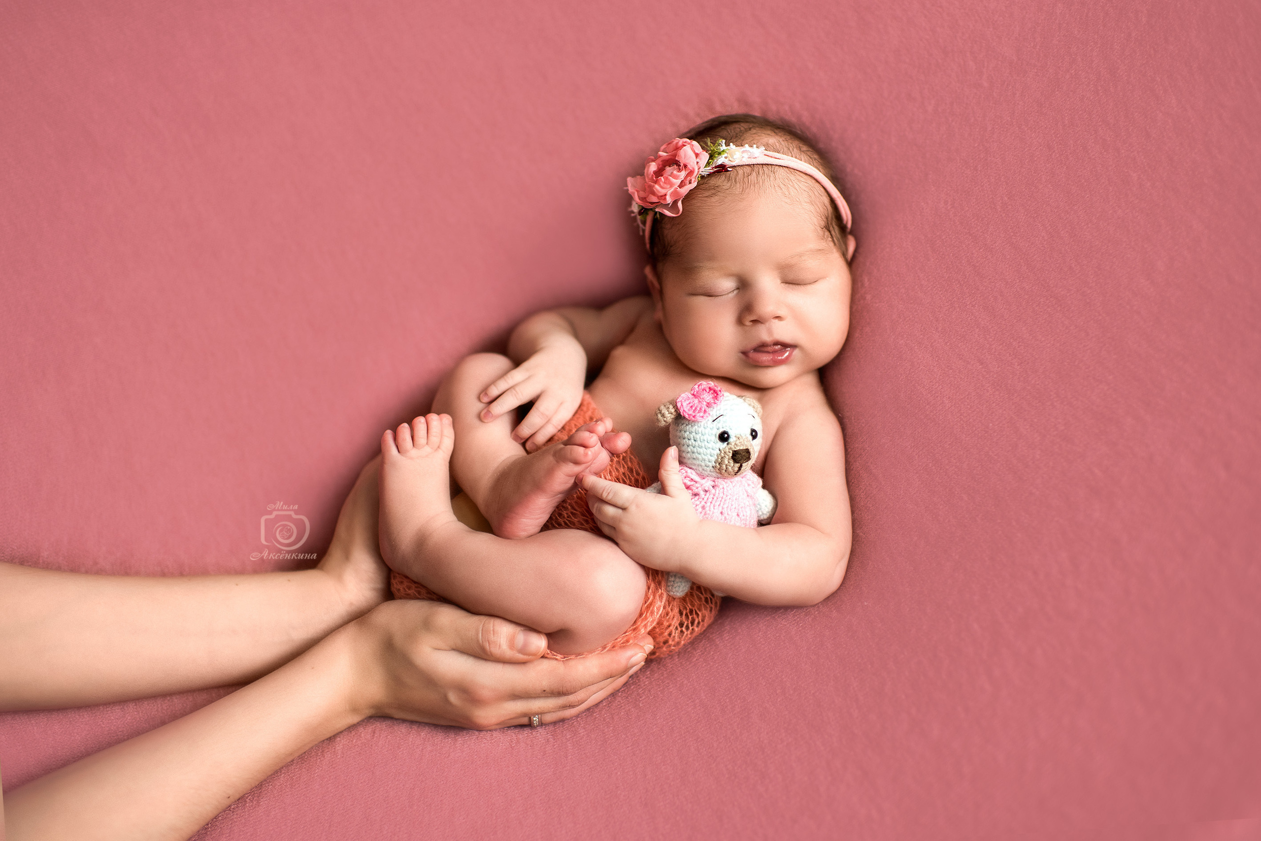 Портфолио новорожденных. Фотограф в Нефтеюганске Мила Аксёнкина