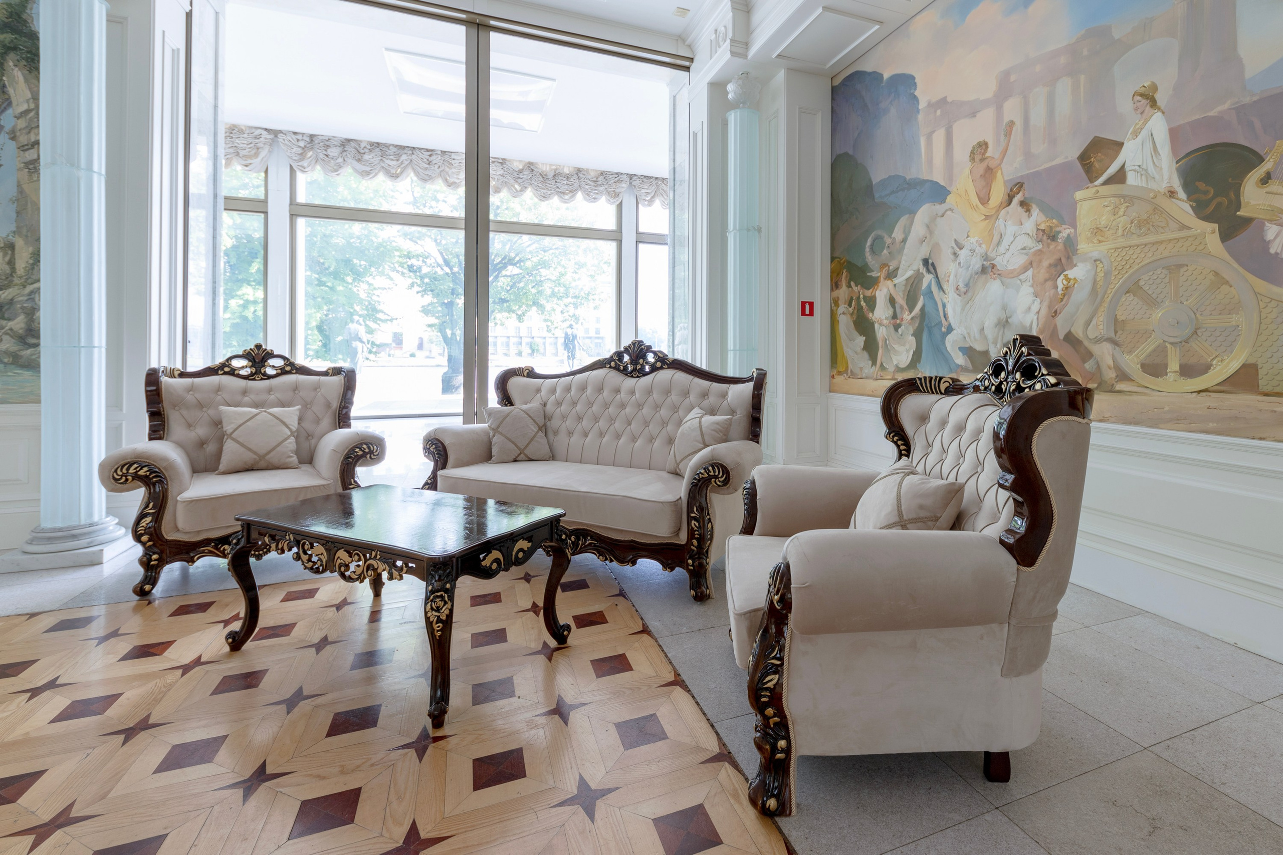 Государственная резиденция К-2 на набережной р. Малой Невки. Интерьерный фотограф в Санкт-Петербурге Екатерина Цыбулько