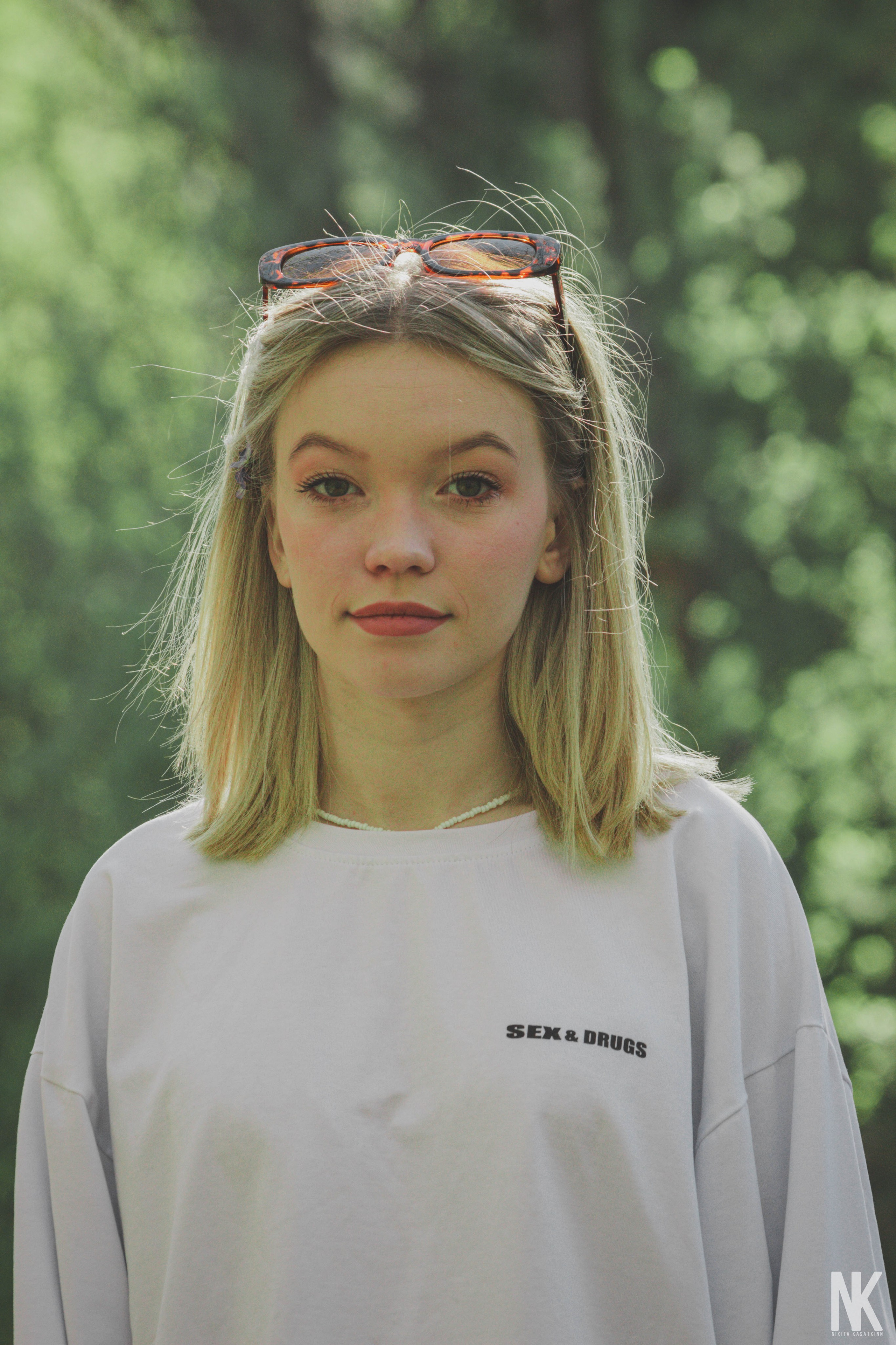 Саша. Фотосессия в лесу. Касаткин Никита. Фотограф