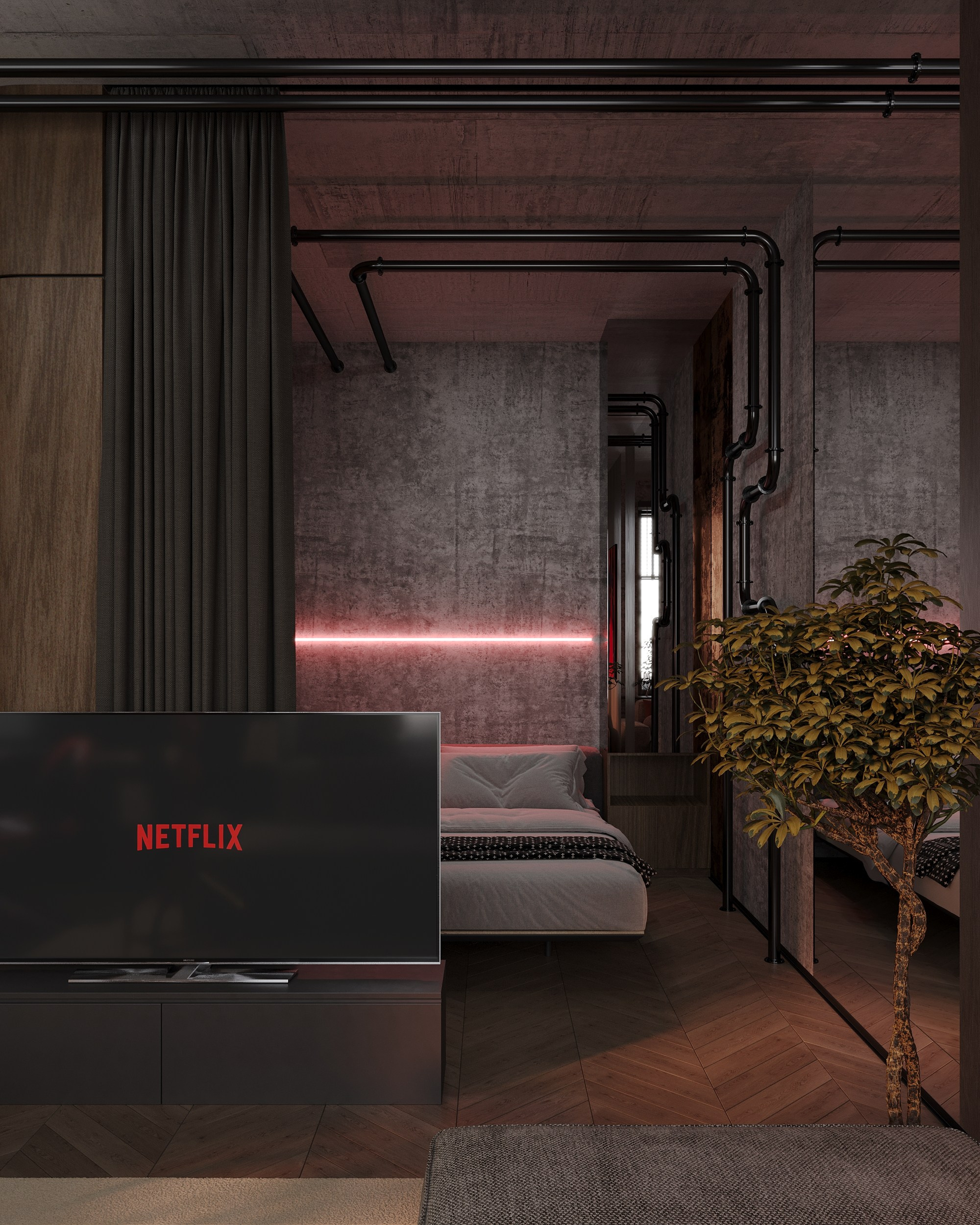 Студия Нагатинская. Королёва Анастасия | 3D визуализатор