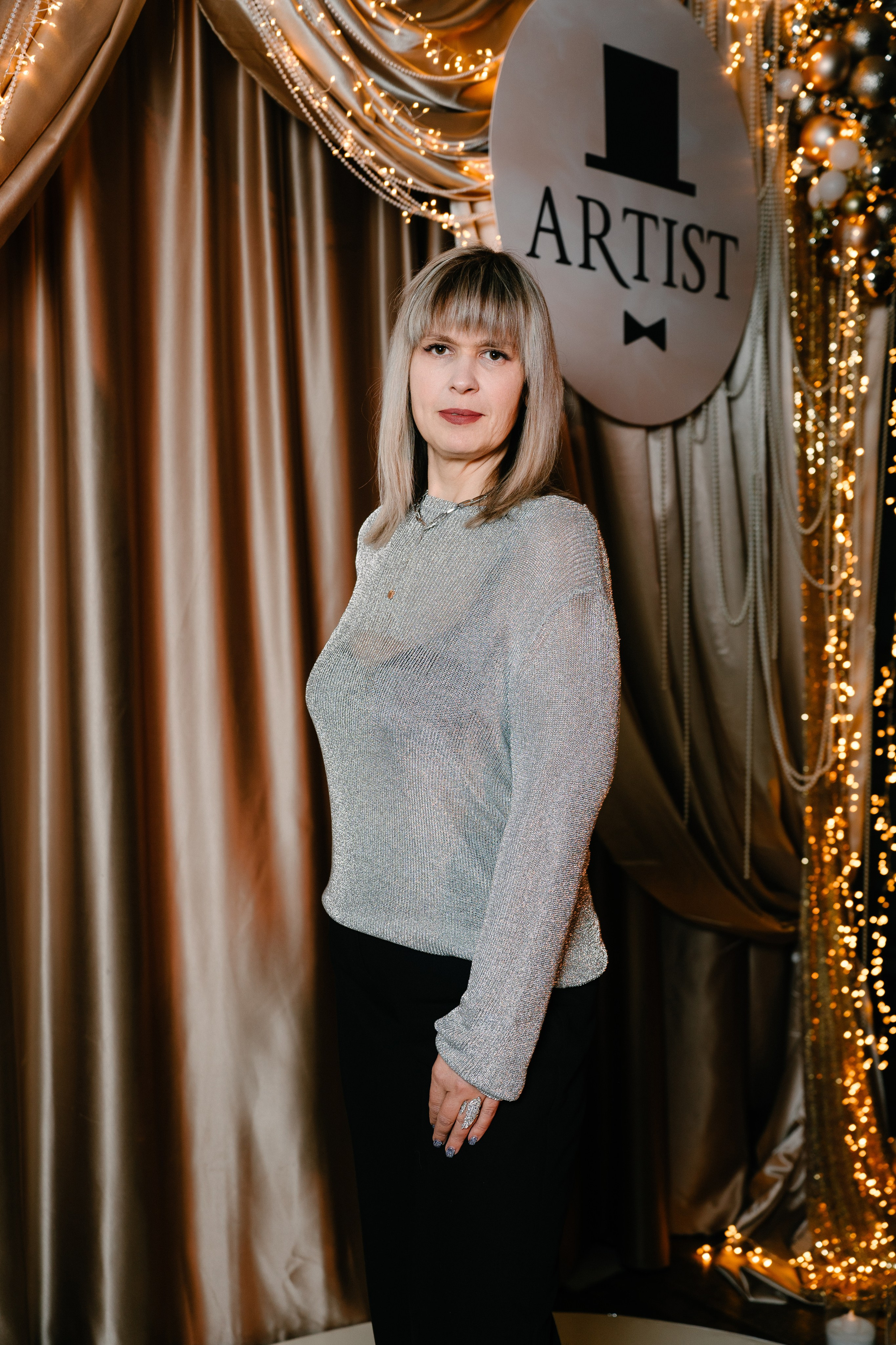 Новогодний вечер в Артисте. Свадебный и семейный фотограф в Воронеже Анастасия Бойко