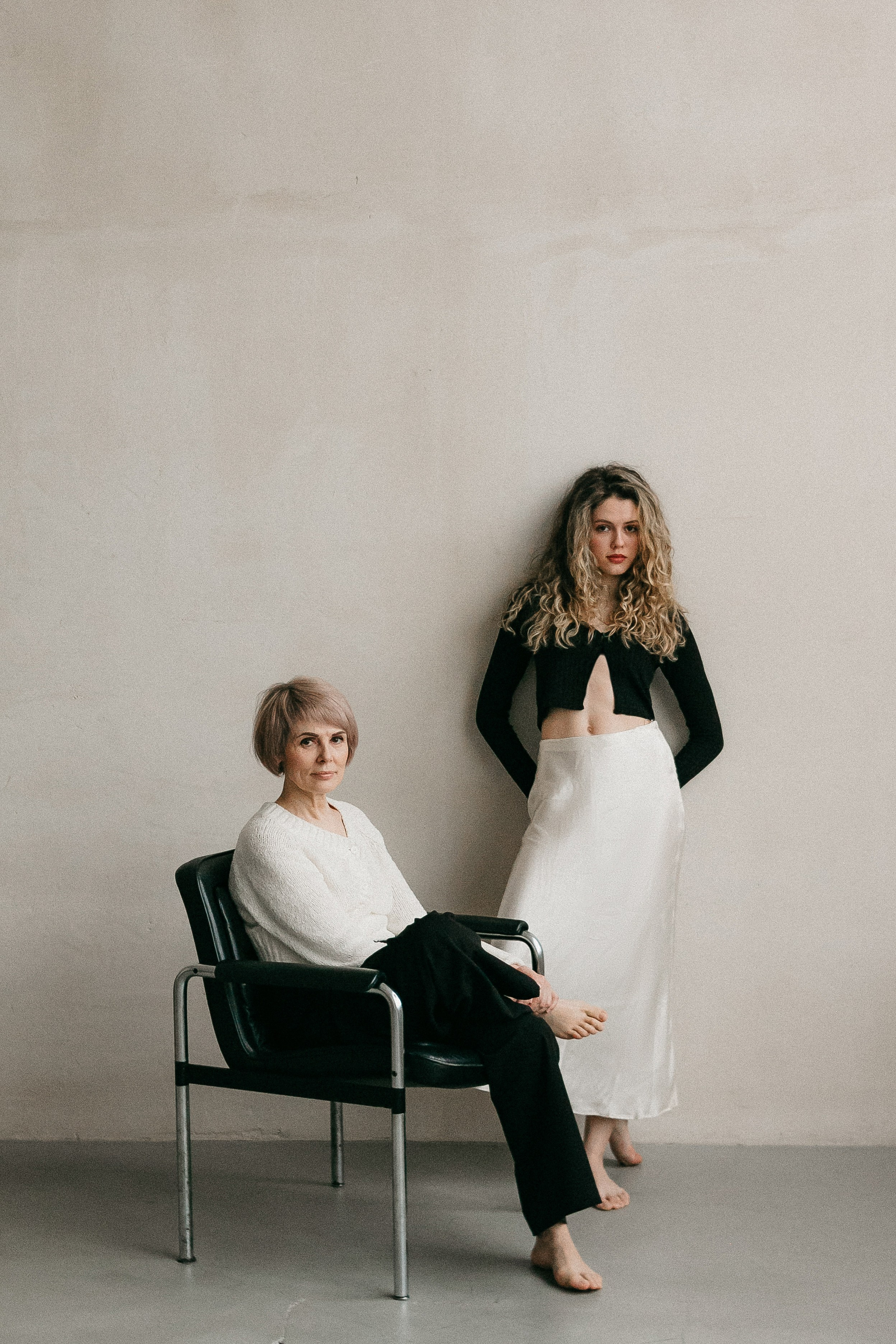 Даша с мамой