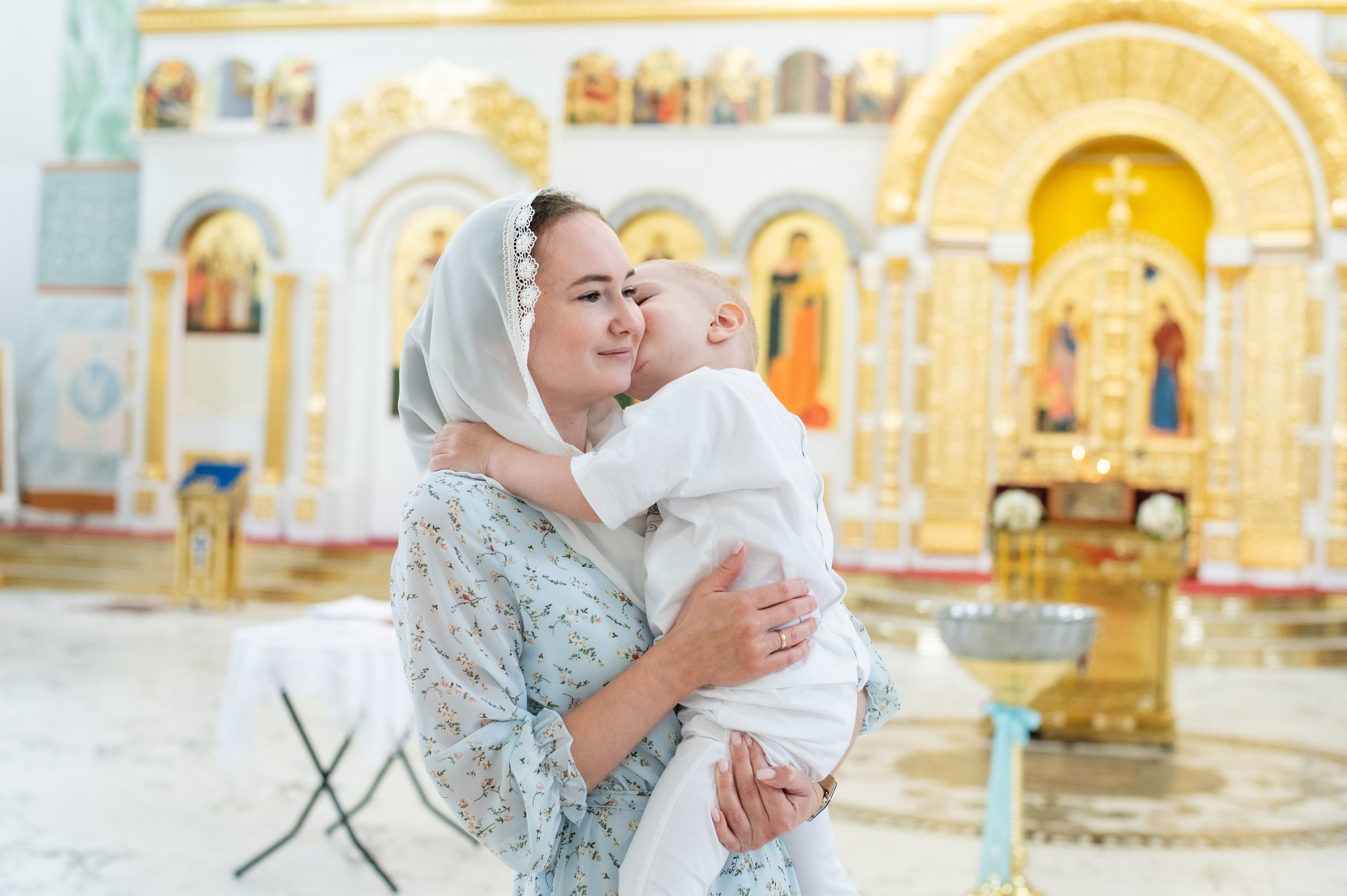 Крещение. Храм иконы Божией Матери Нечаянная Радость. Свадебный и семейный фотограф в Санкт-Петербурге — Мария Черепанова