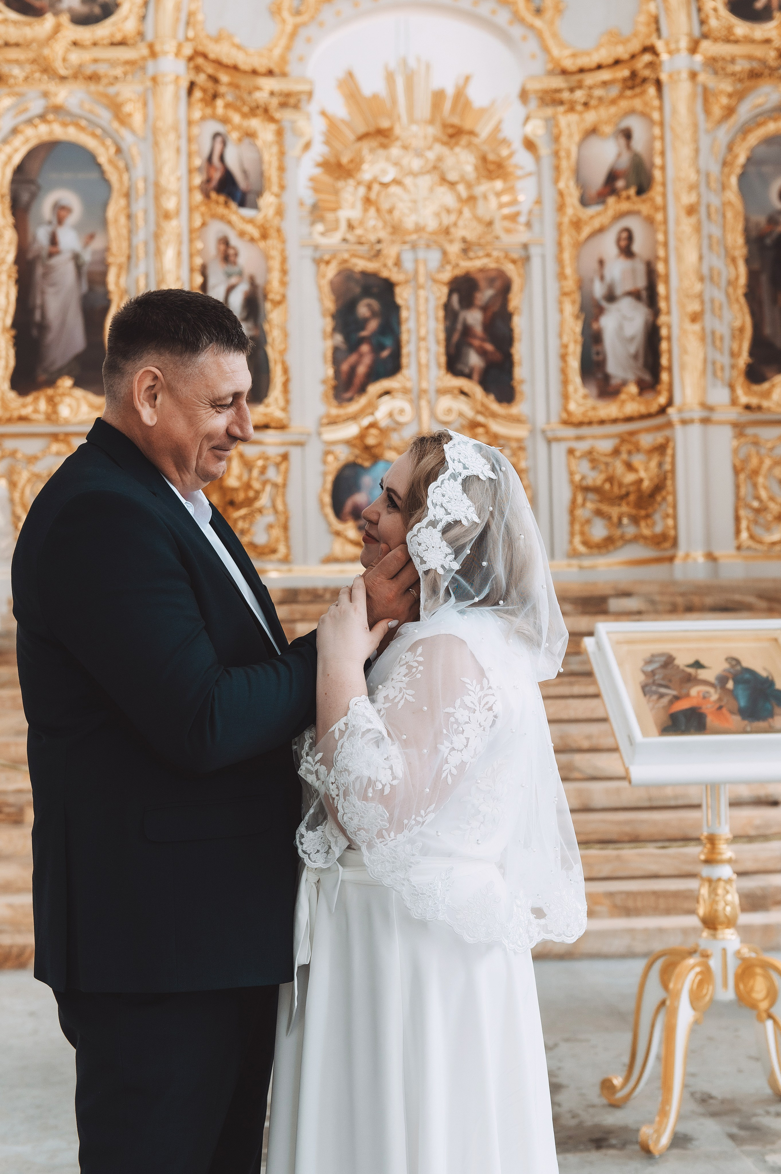 Алена и Сергей. смольный собор. Свадебный и семейный фотограф в Санкт-Петербурге — Мария Черепанова