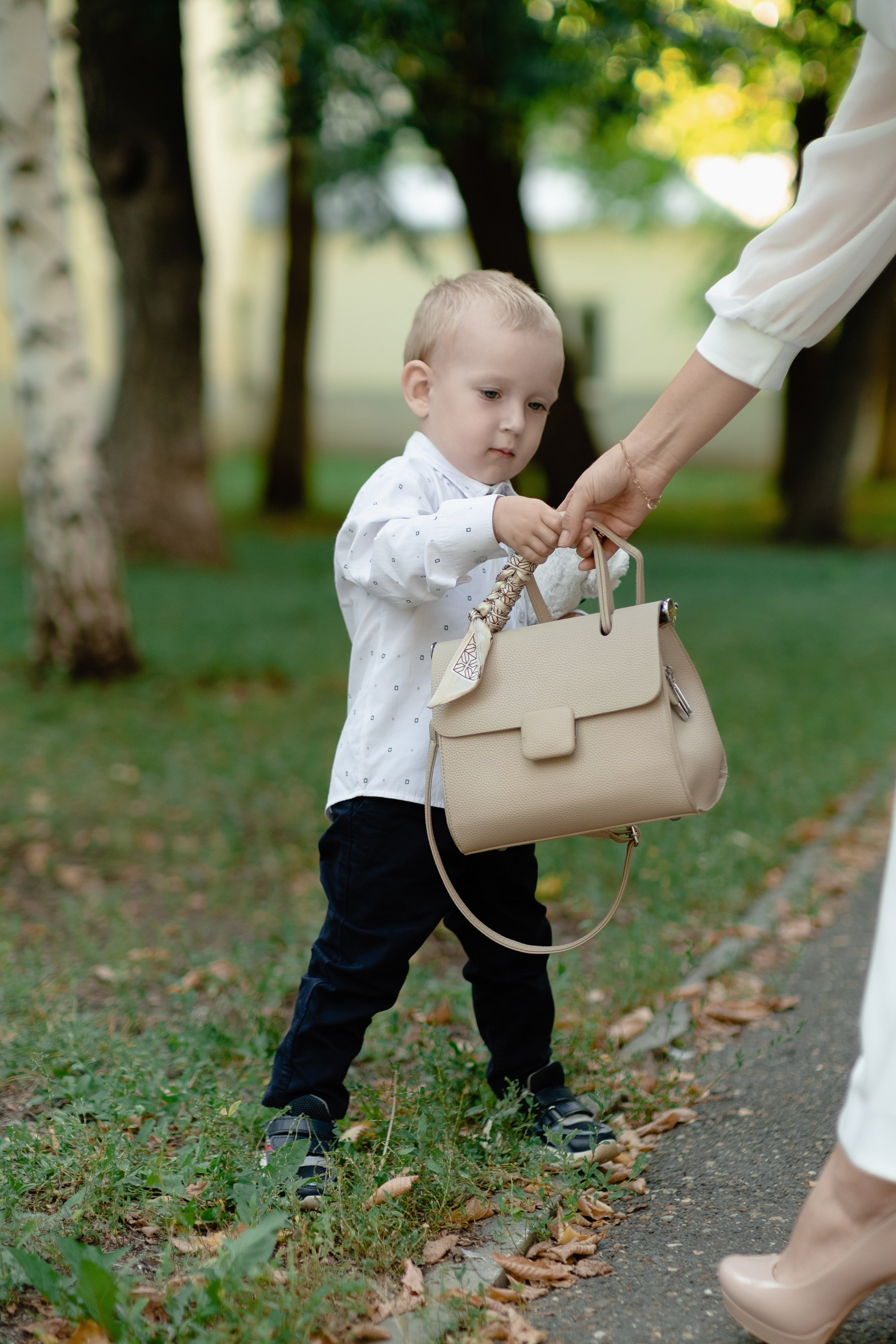 Семья в парке. Фотограф Ёля Ильясова Оренбург
