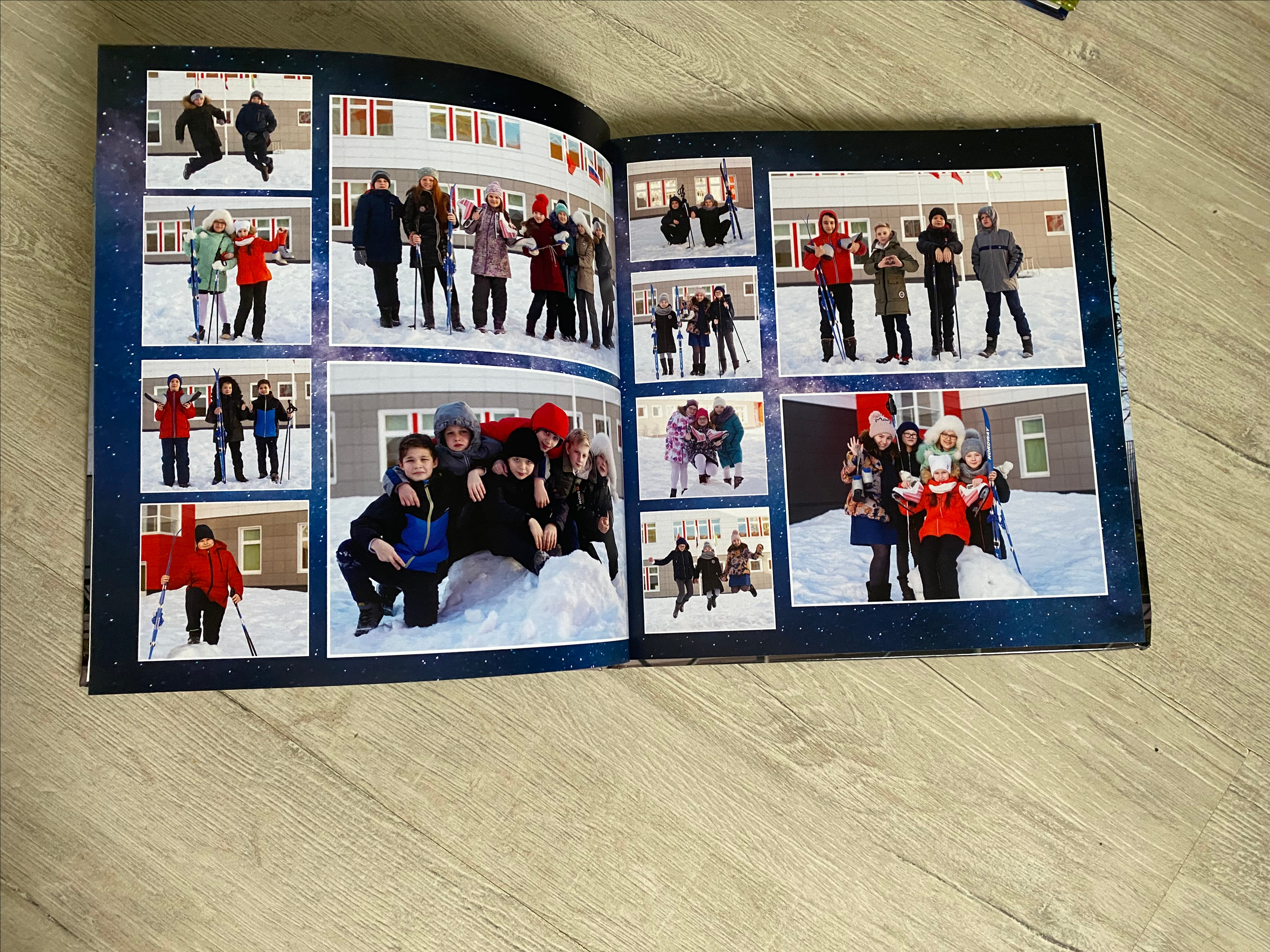 выпускной альбом о жизни класса