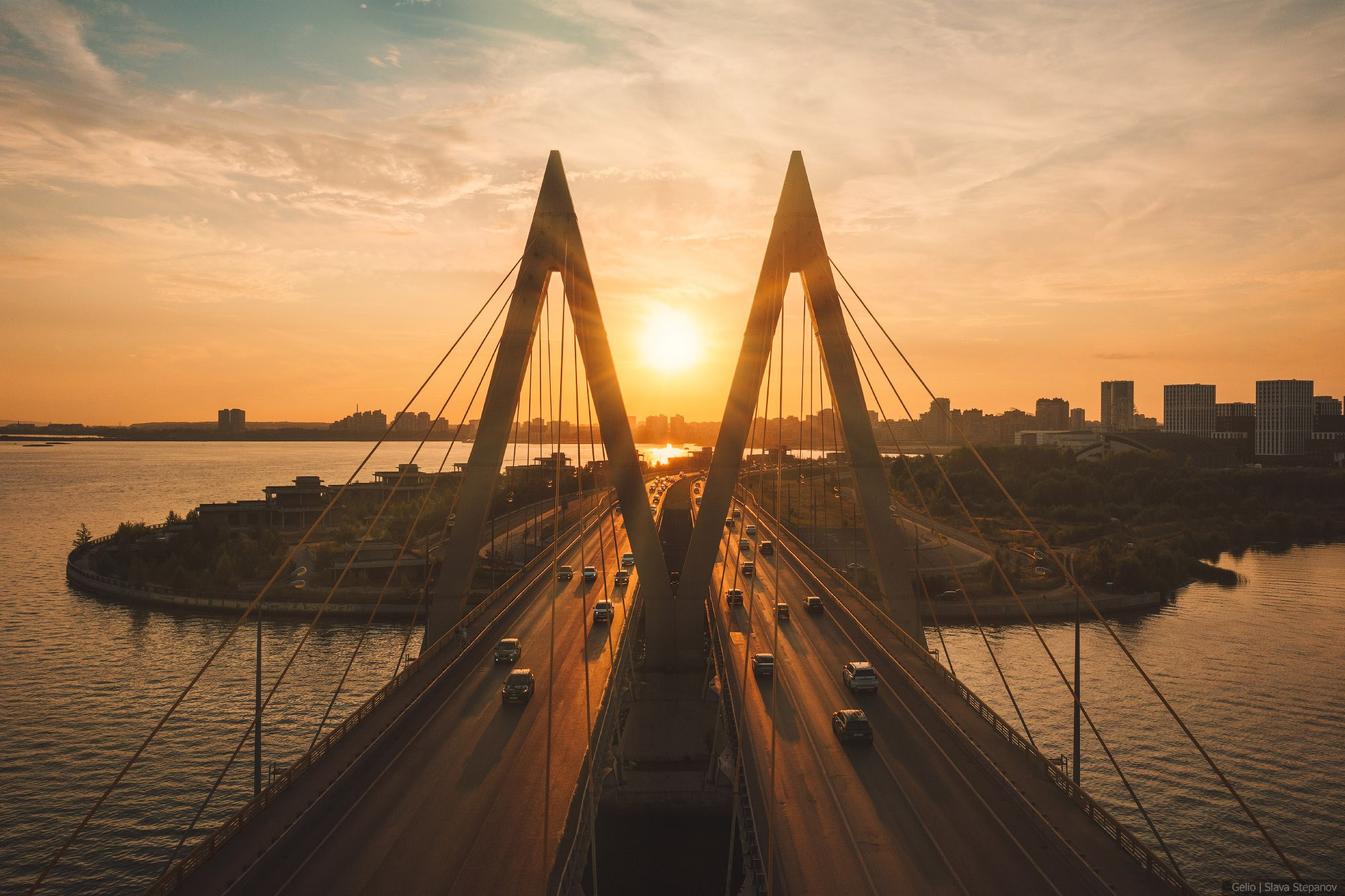 Фото городов России с высоты. Фотограф Слава Степанов | Gelio