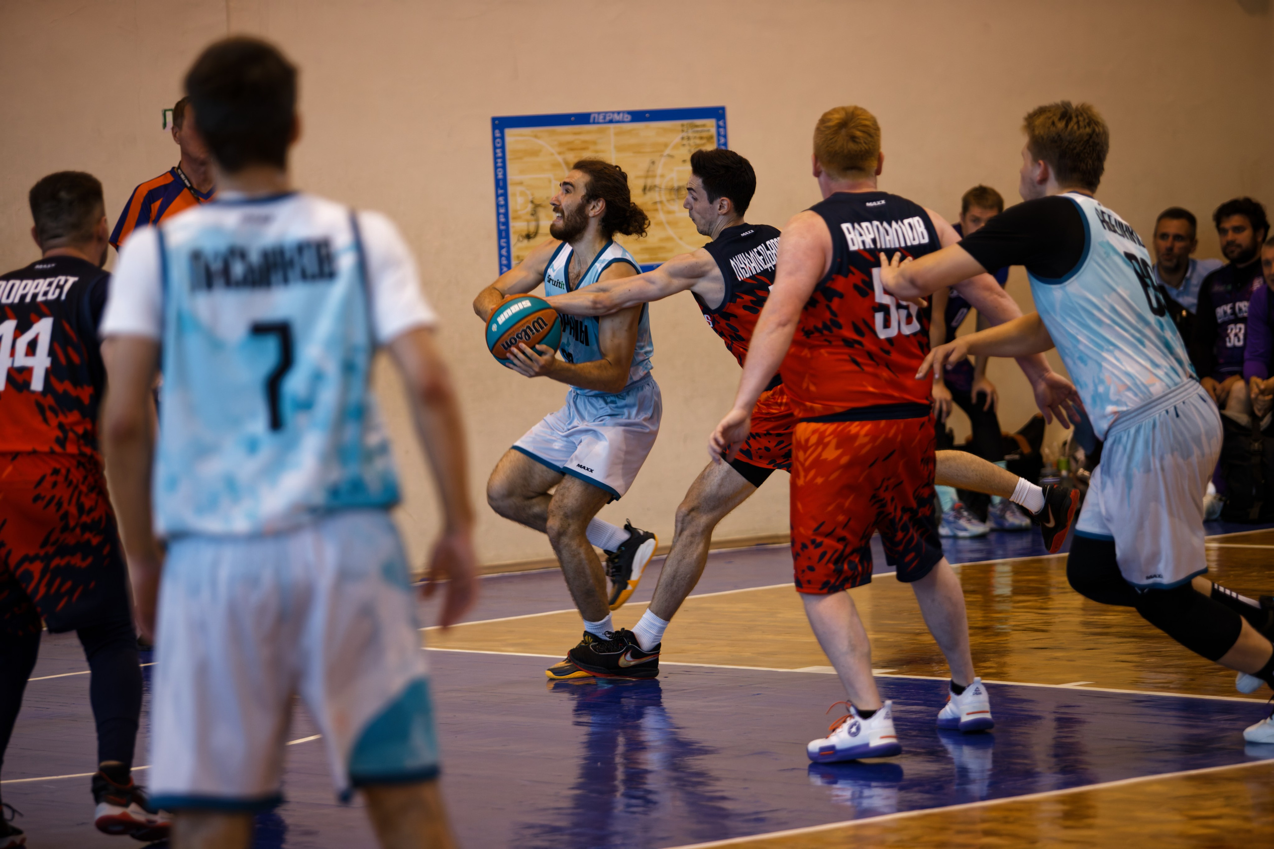 Летняя баскетбольная лига 16.07.2025. Репортажный и спортивный фотограф в г. Пермь Зильберг Павел