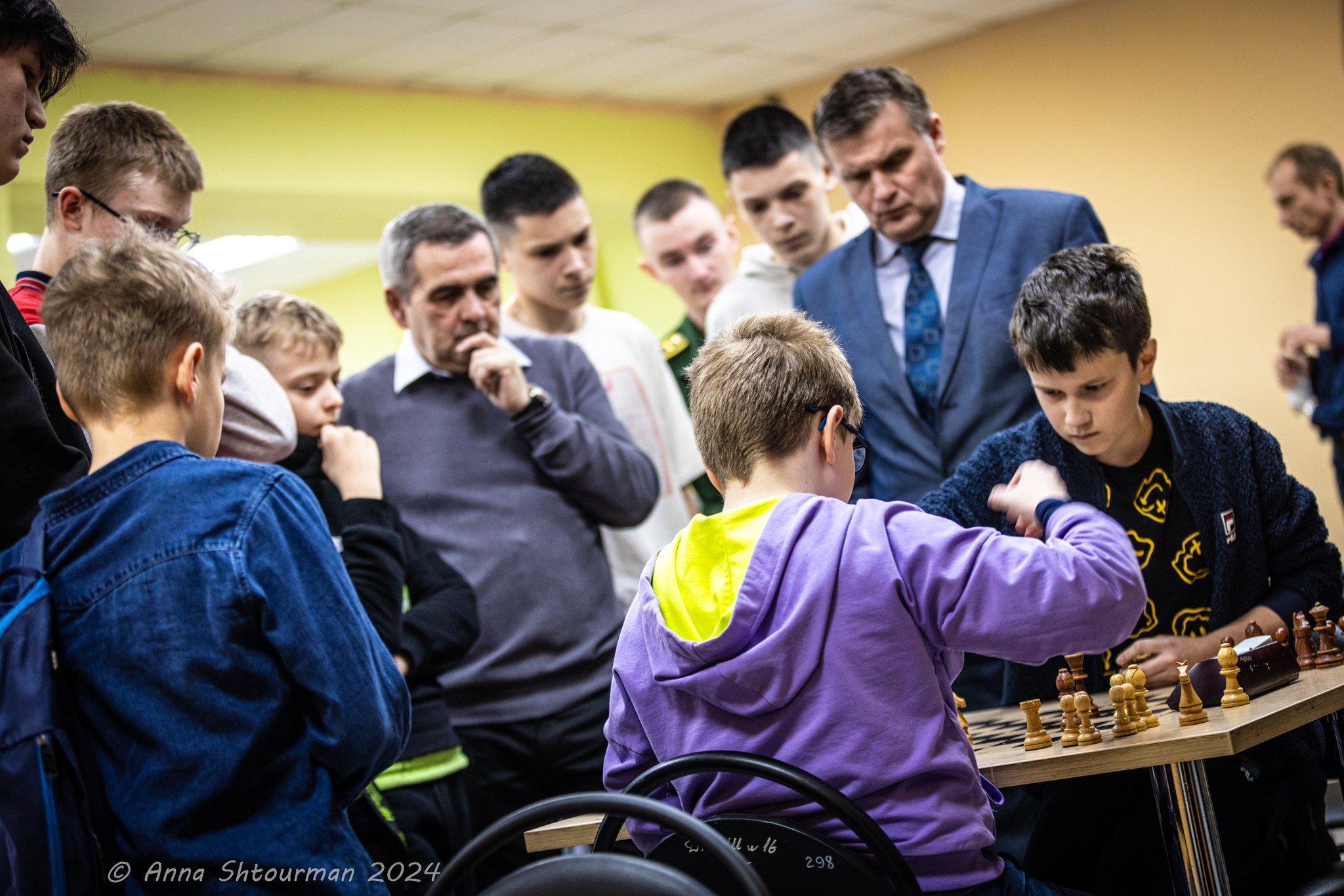 2024 Чемпионат Ярославской области по быстрым шахматам (Ярославль, Россия). Фотограф Анна Штурман (репортажная съёмка любых событий и мероприятий) Anna Shtourman photographer