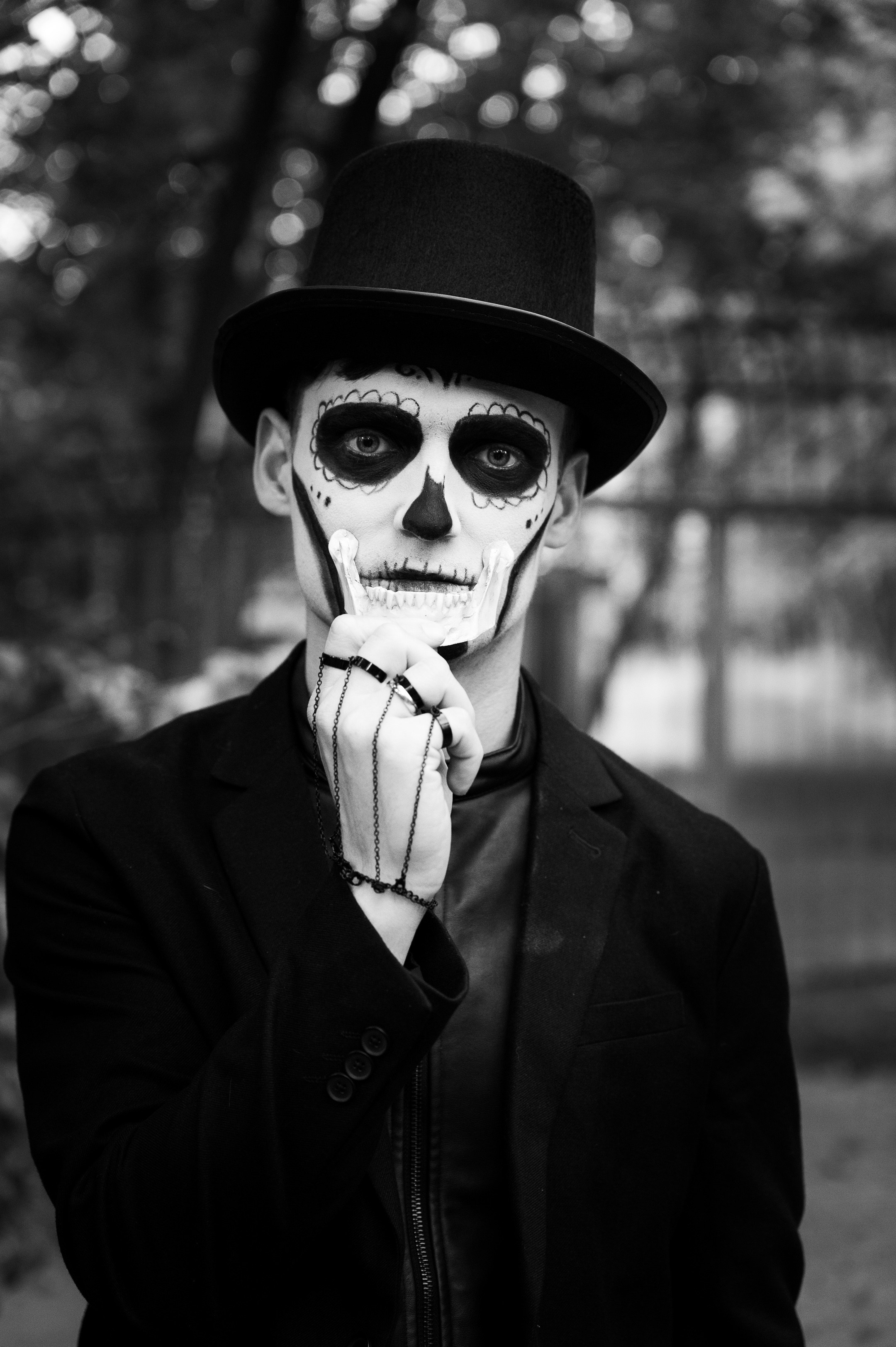 Halloween (Roman and Natalia). Photographer in Moscow Anna Chistiakova