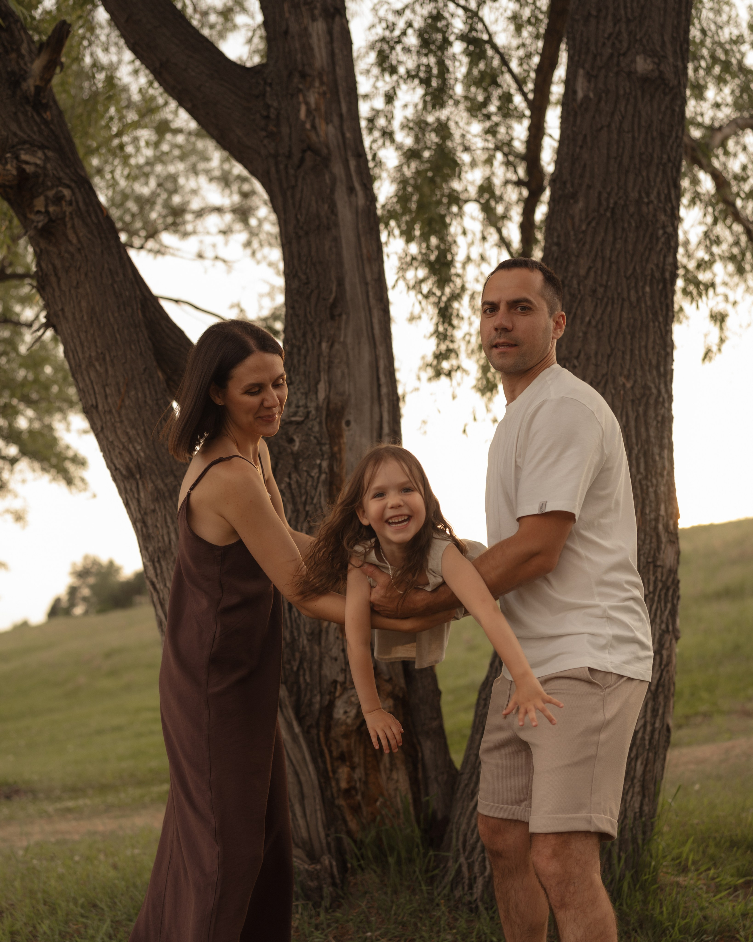 Лена, Артем и Янчик | с. Ленинское. Фотограф в Новосибирске Диана Ильиных