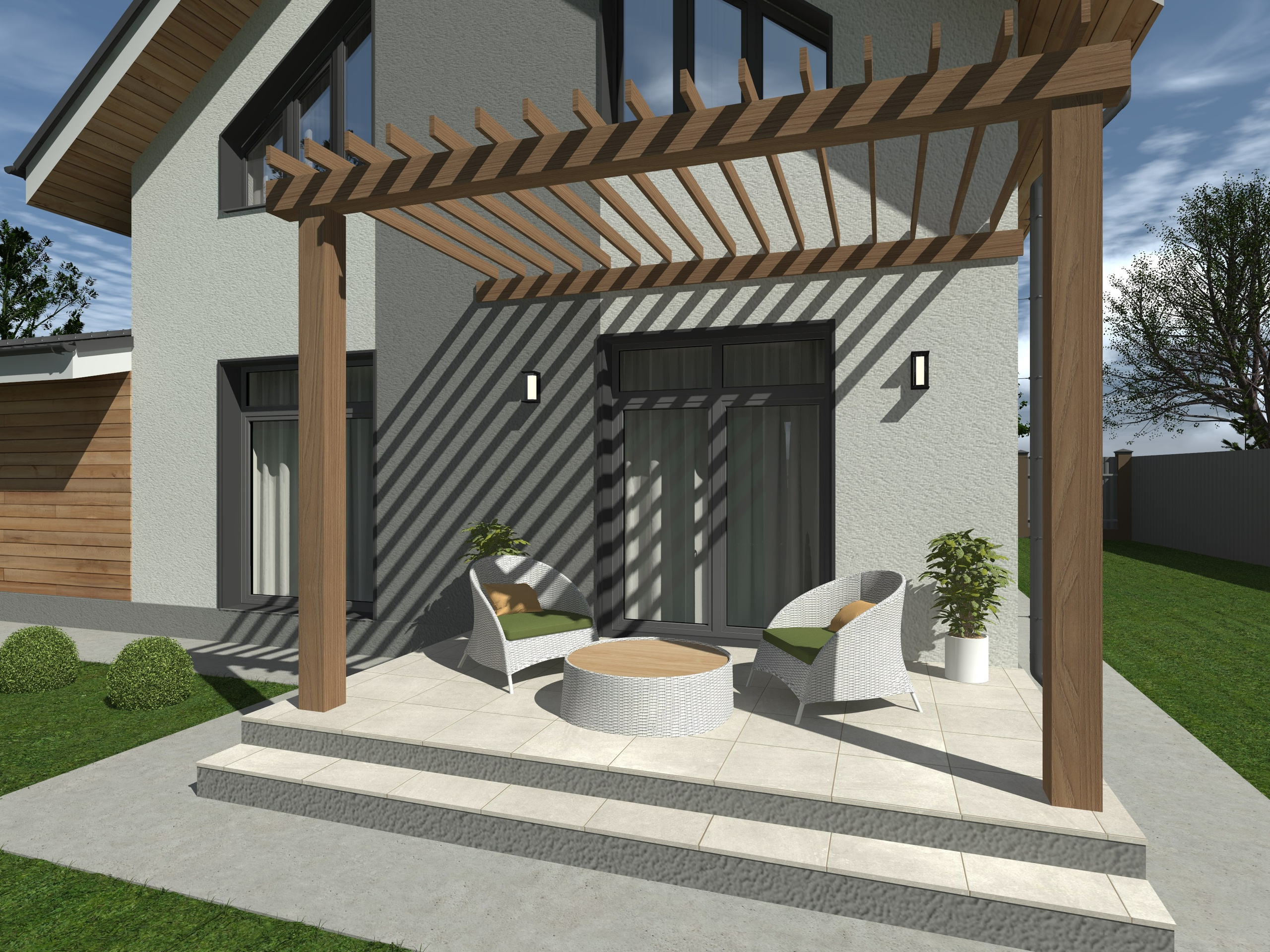 Коттеджный поселок с ИЖД 160 м². ПРОЕКТИРОВАНИЕ ИНТЕРЬЕРОВ И АРХИТЕКТУРНЫХ РЕШЕНИЙ В СТУДИИ SHELOFAST DESIGN