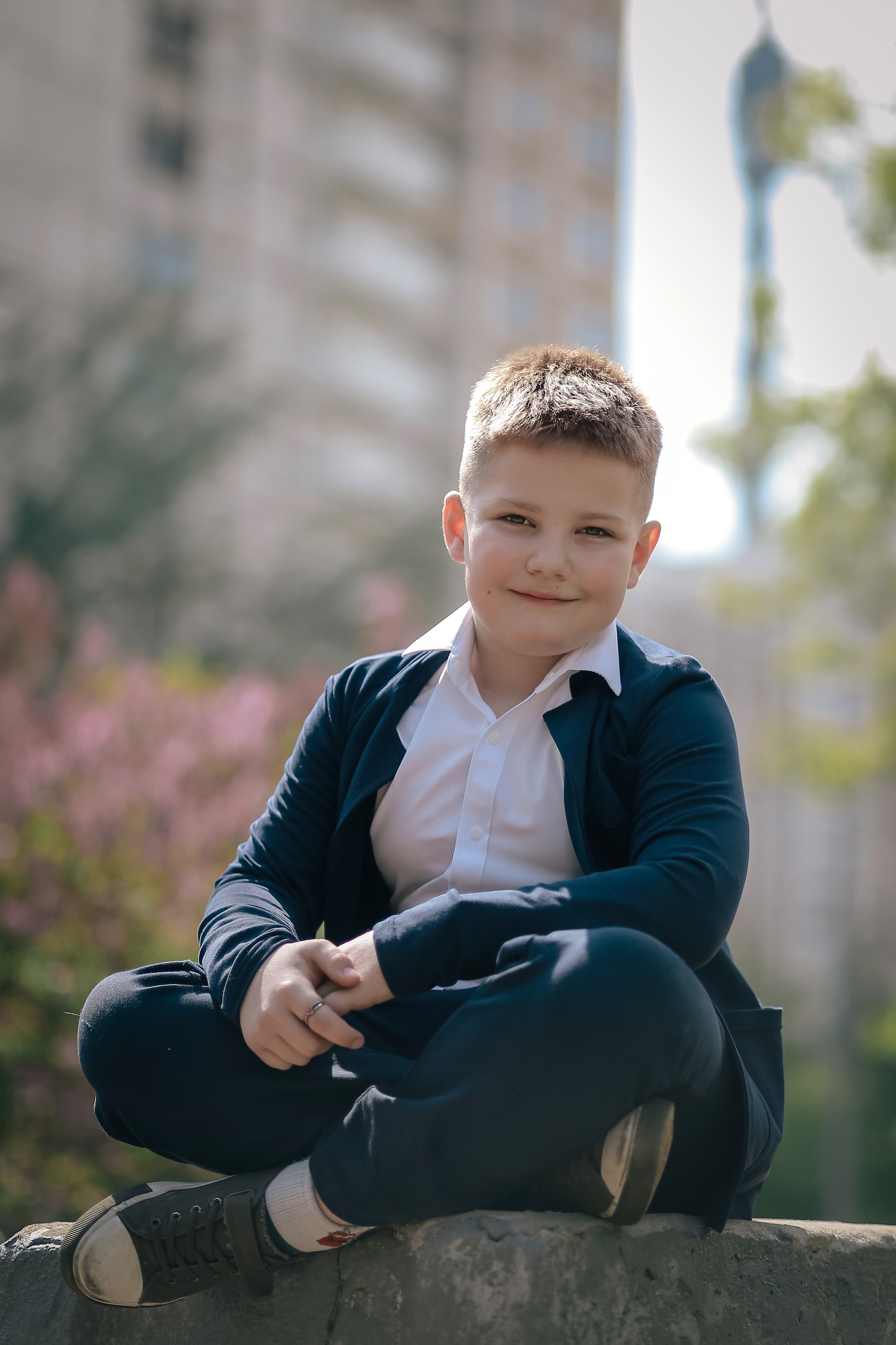 Школьная детская съёмка первоклассников. Антонина Морозова, профессиональный семейный фотограф видеограф