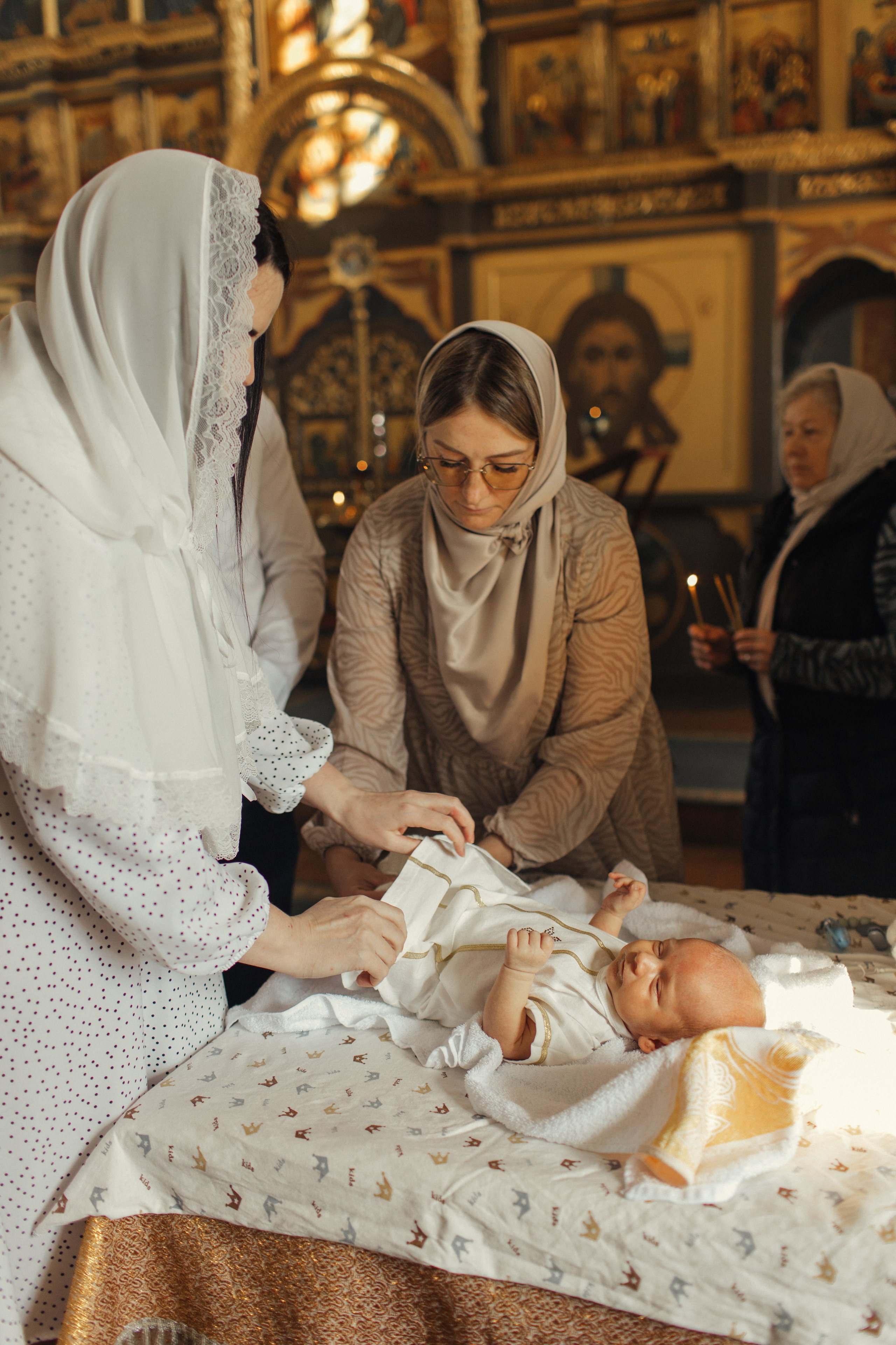 Крещение Льва, Благовещенская церковь в Прусово. Главная