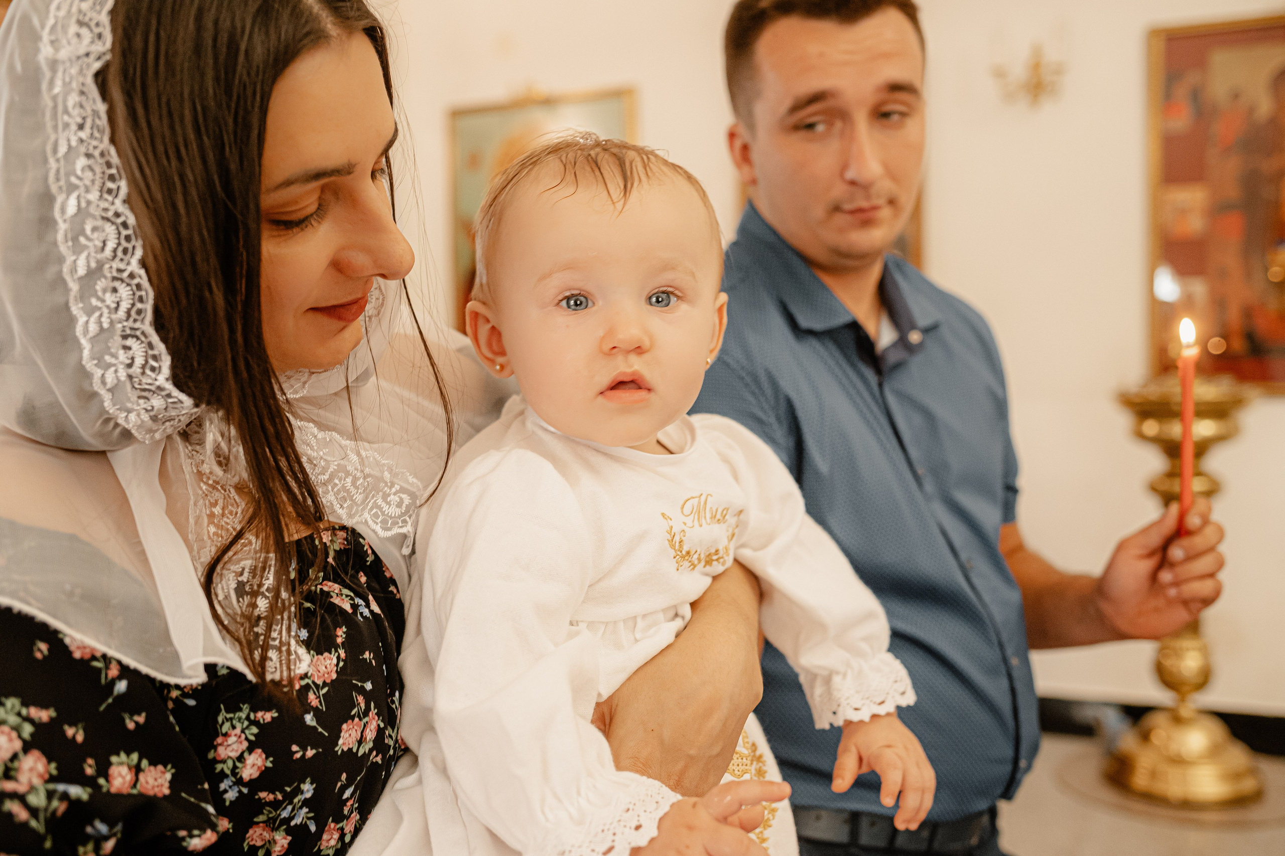 Крещение. Посёлок М. Горький. Свято — Пантелеимоновский храм. Свадебный фотограф Кропоткин Краснодар