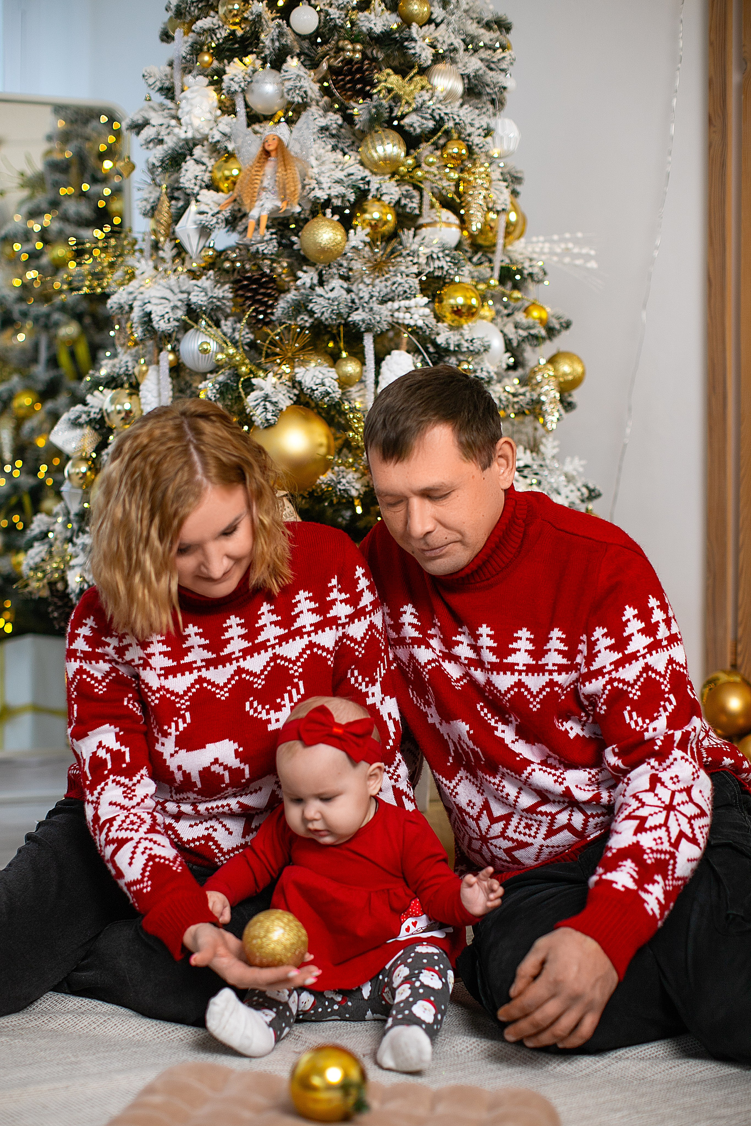 Михаил, Наталья и Машенька. Семейный и детский newborn фотограф в Ростове-на-Дону Наталья Лебедева