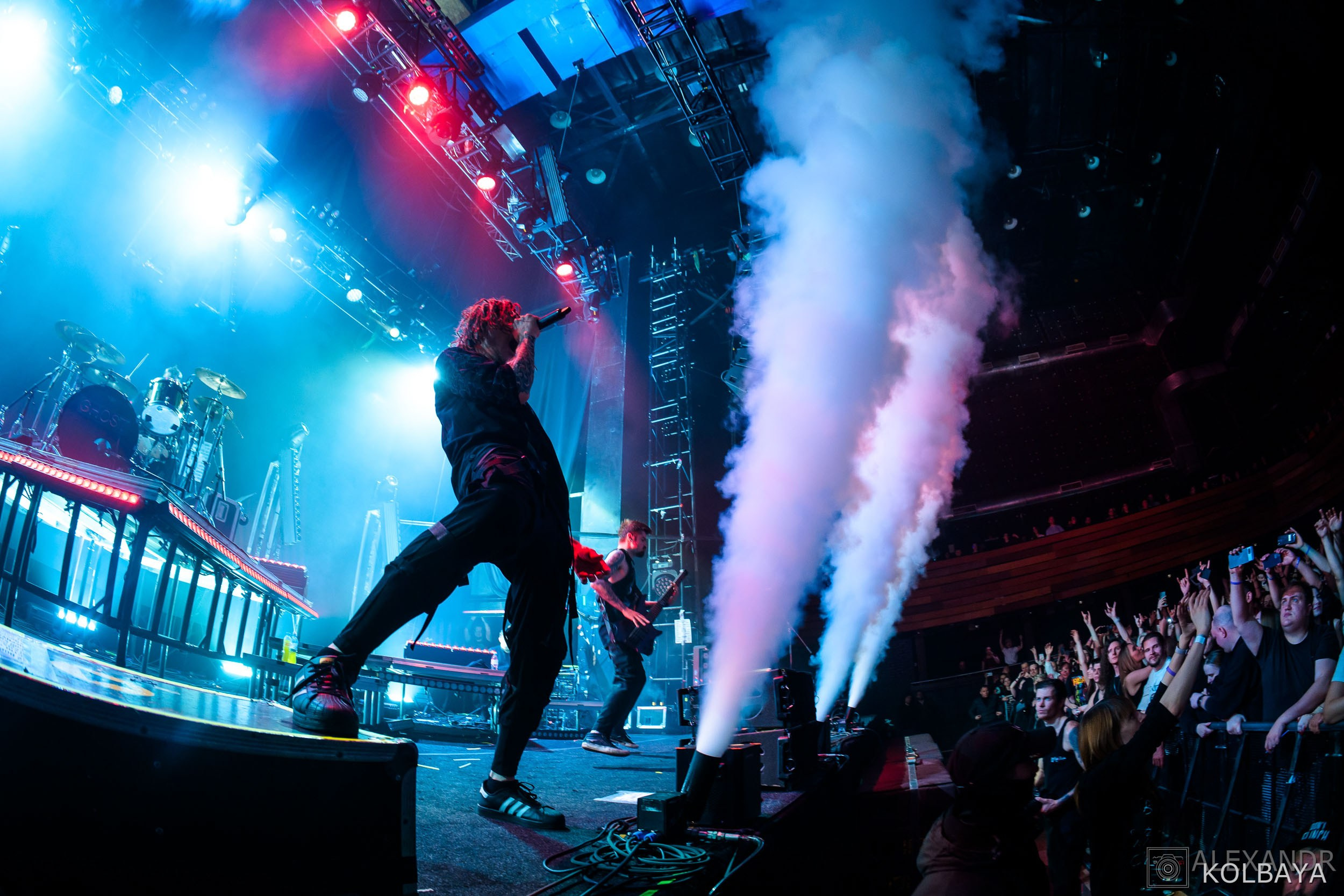 Концерт группы СЛОТ в клубе BASE. Концертный и театральный репортажный фотограф в Москве Александр Колбая